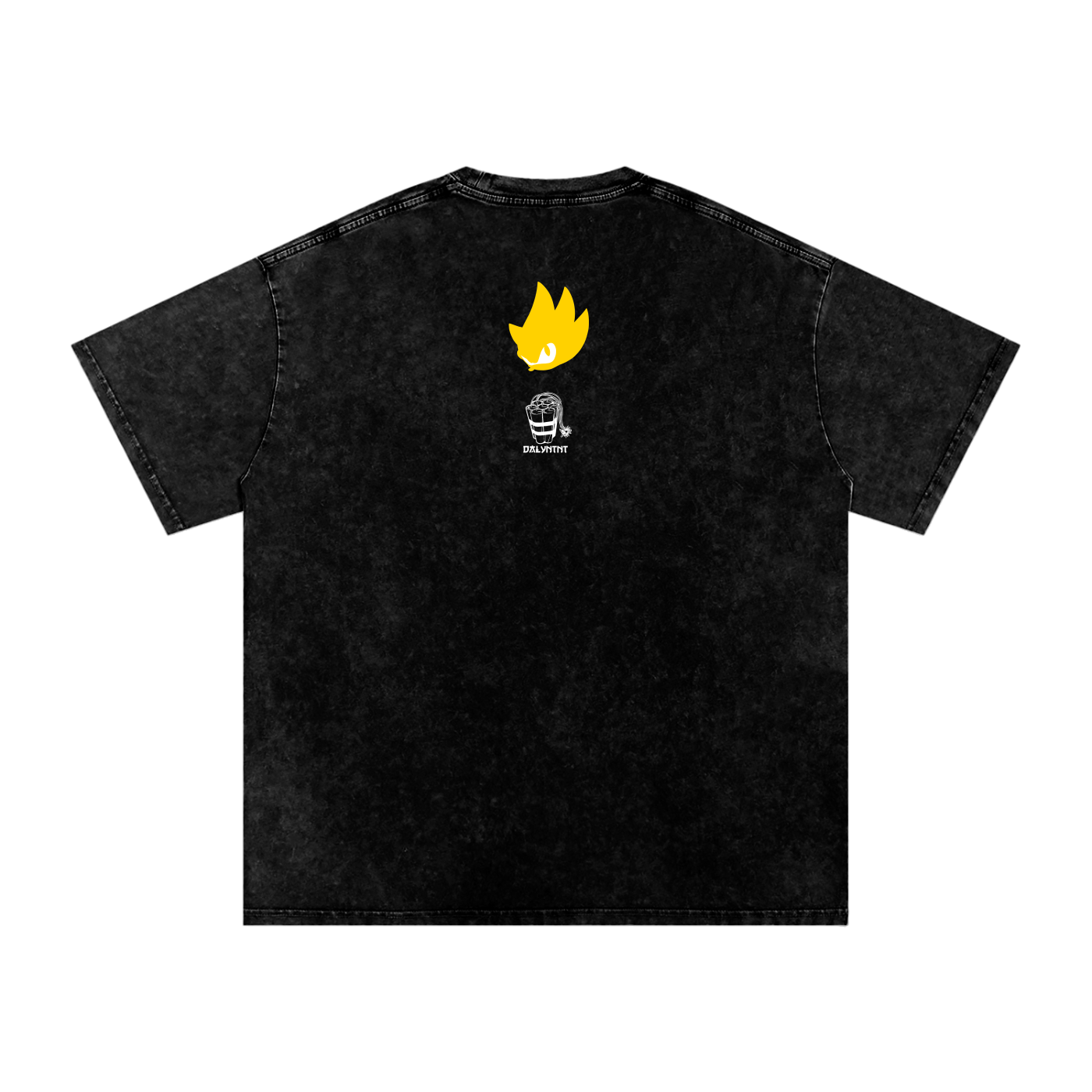 Golden Blur Graphic T-Shirt