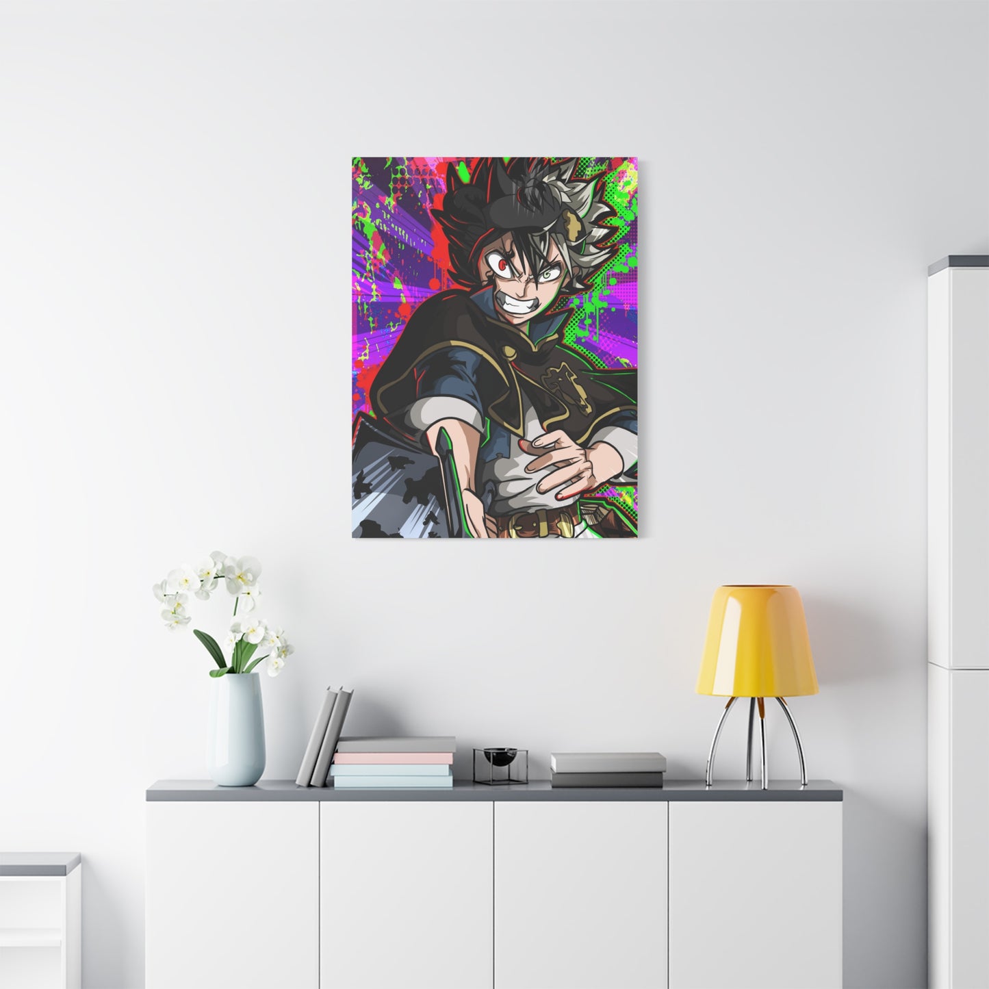 Demon wizard canvas