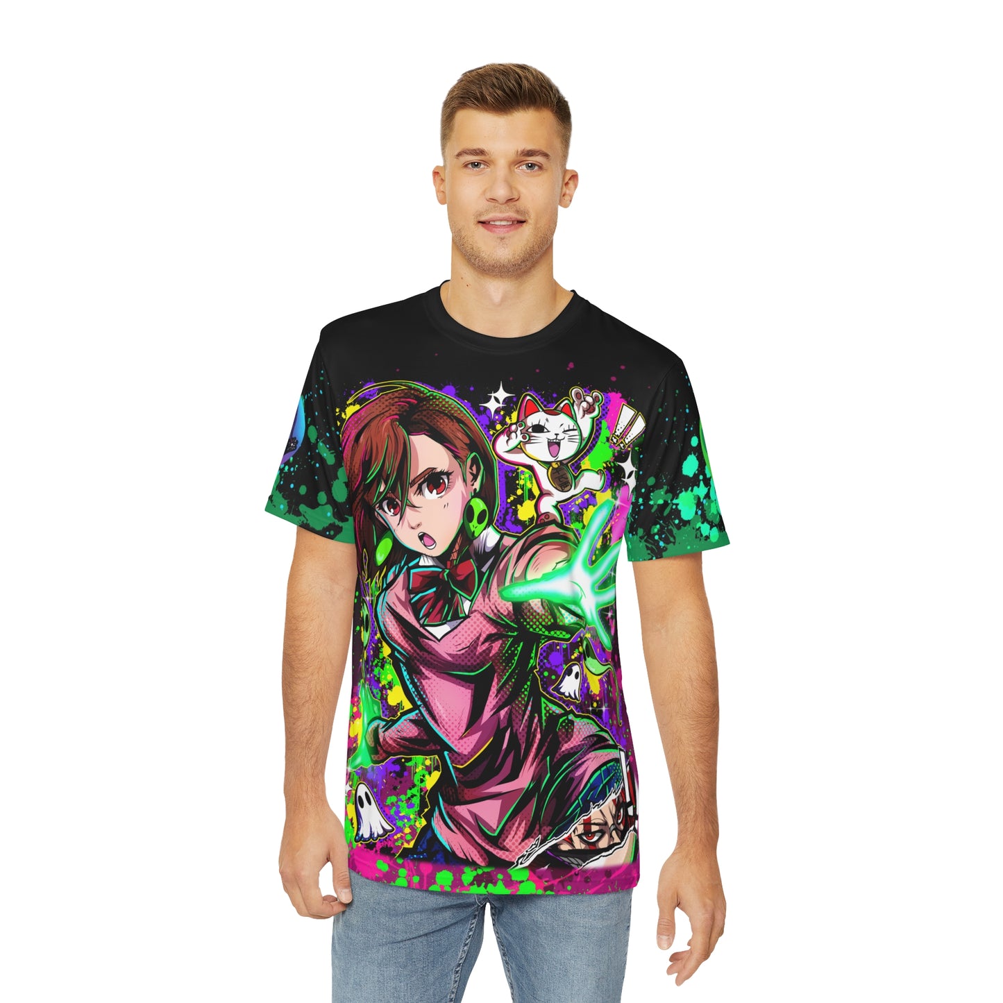 Believer of ghost all over print shirt