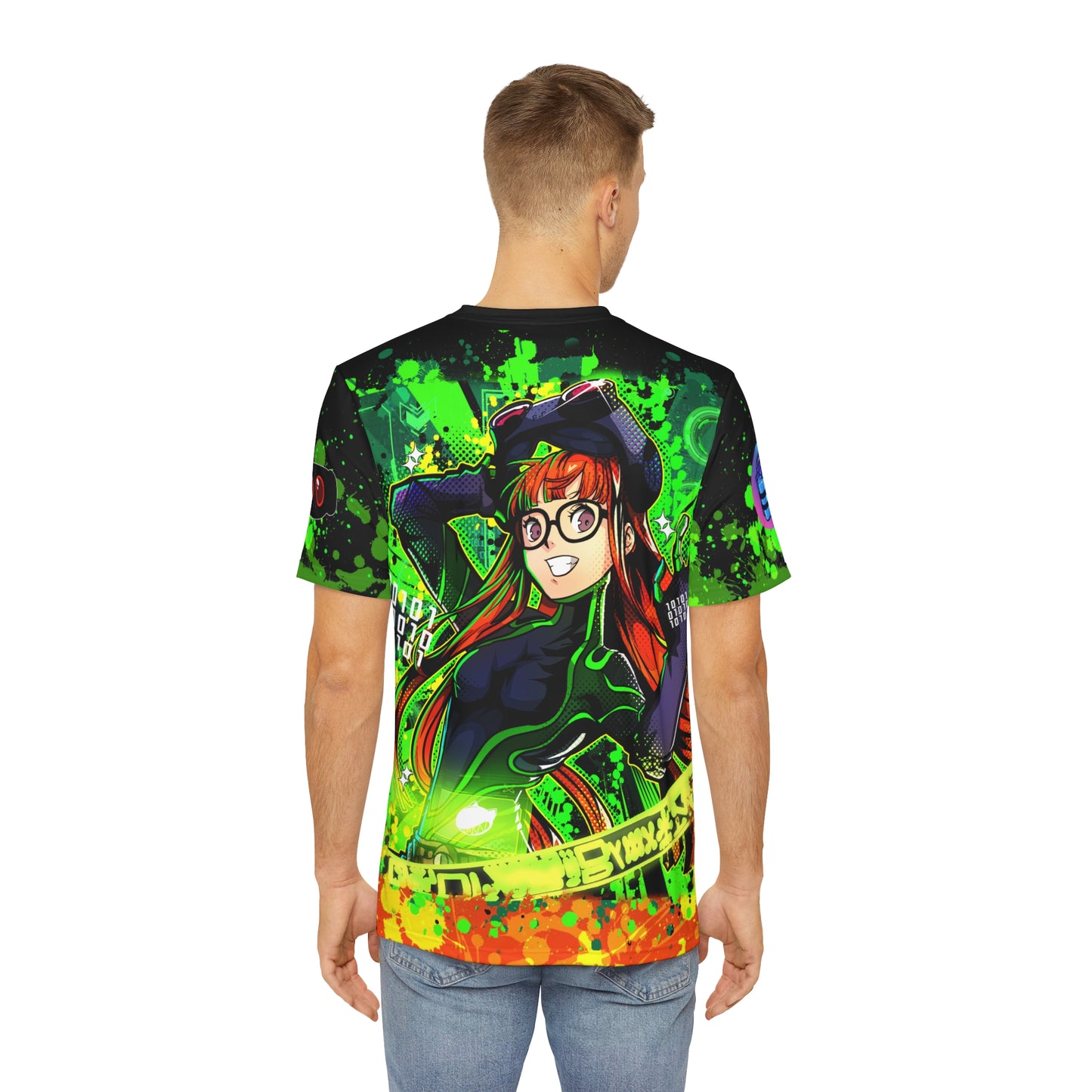 The oracle all over print shirt