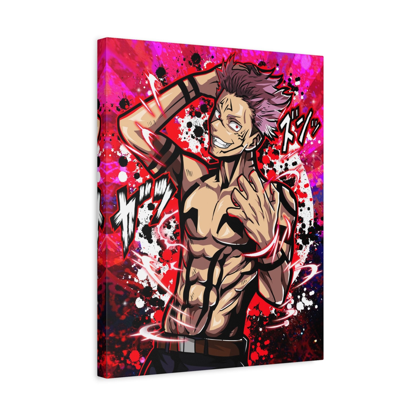 Demon finger canvas