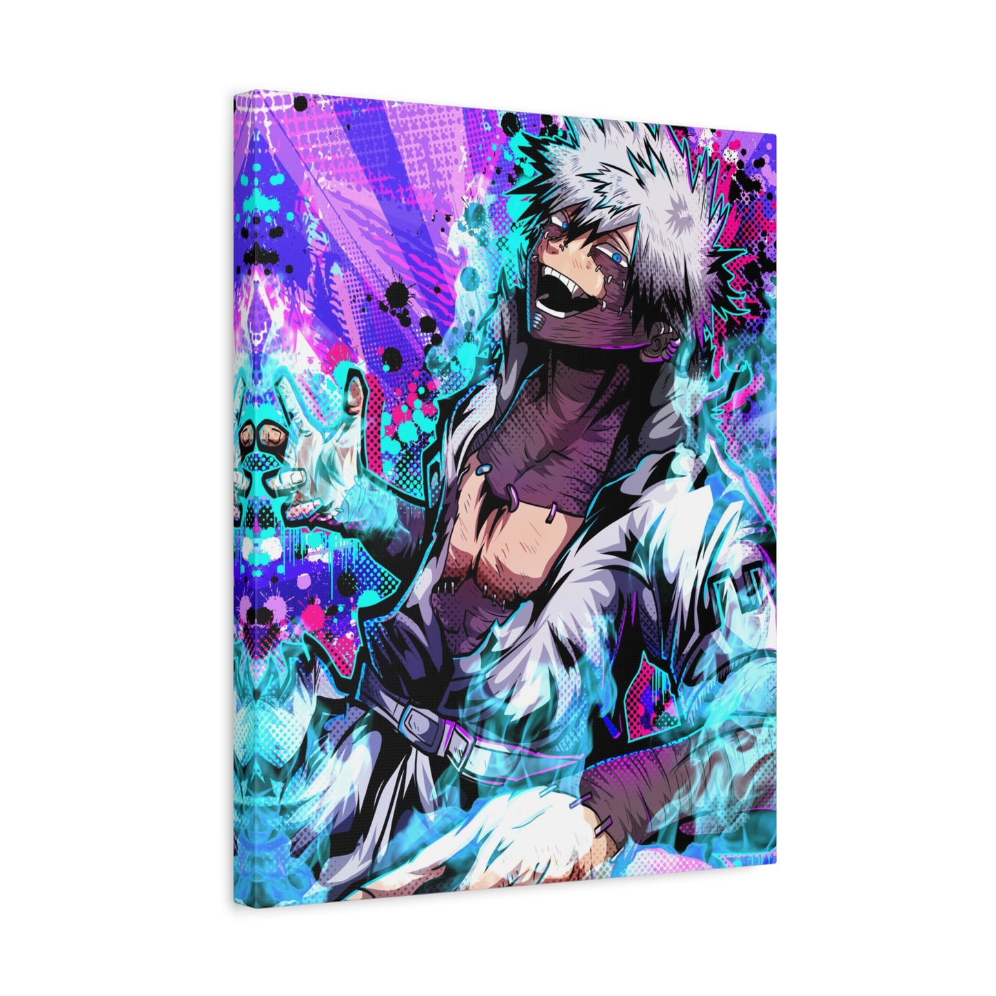 Keeper of the blue flame canvas