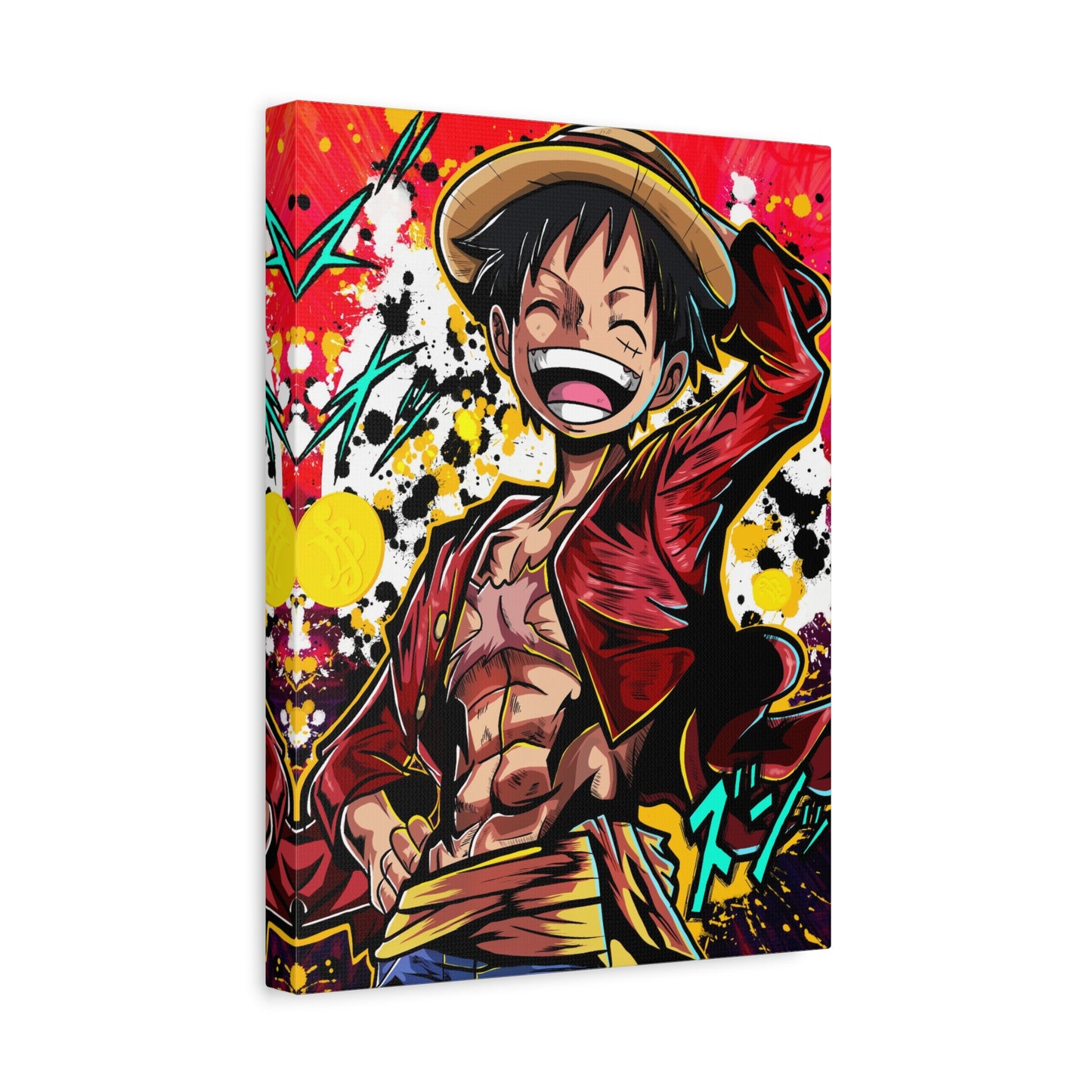 Straw hat hero canvas