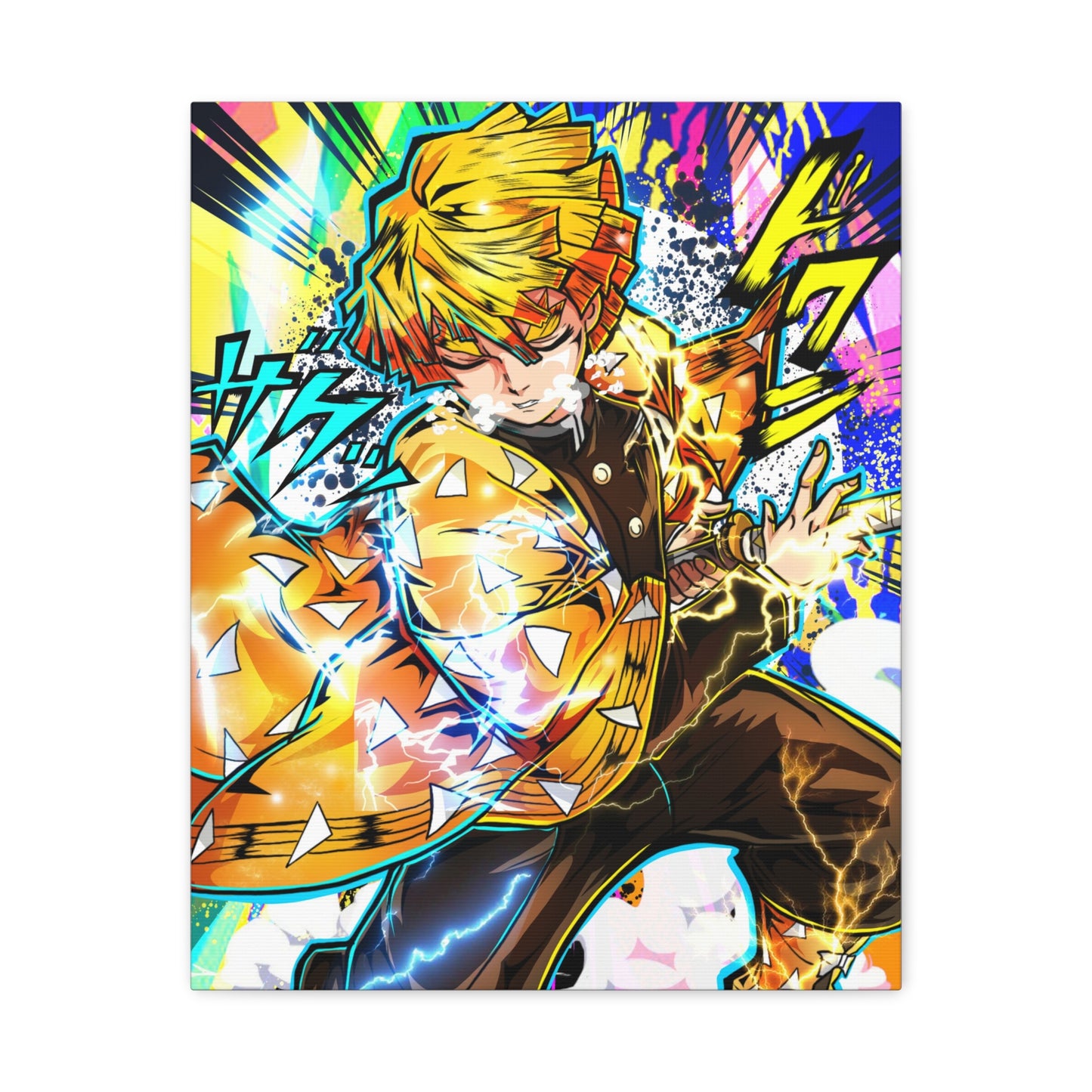 Thunder clap canvas