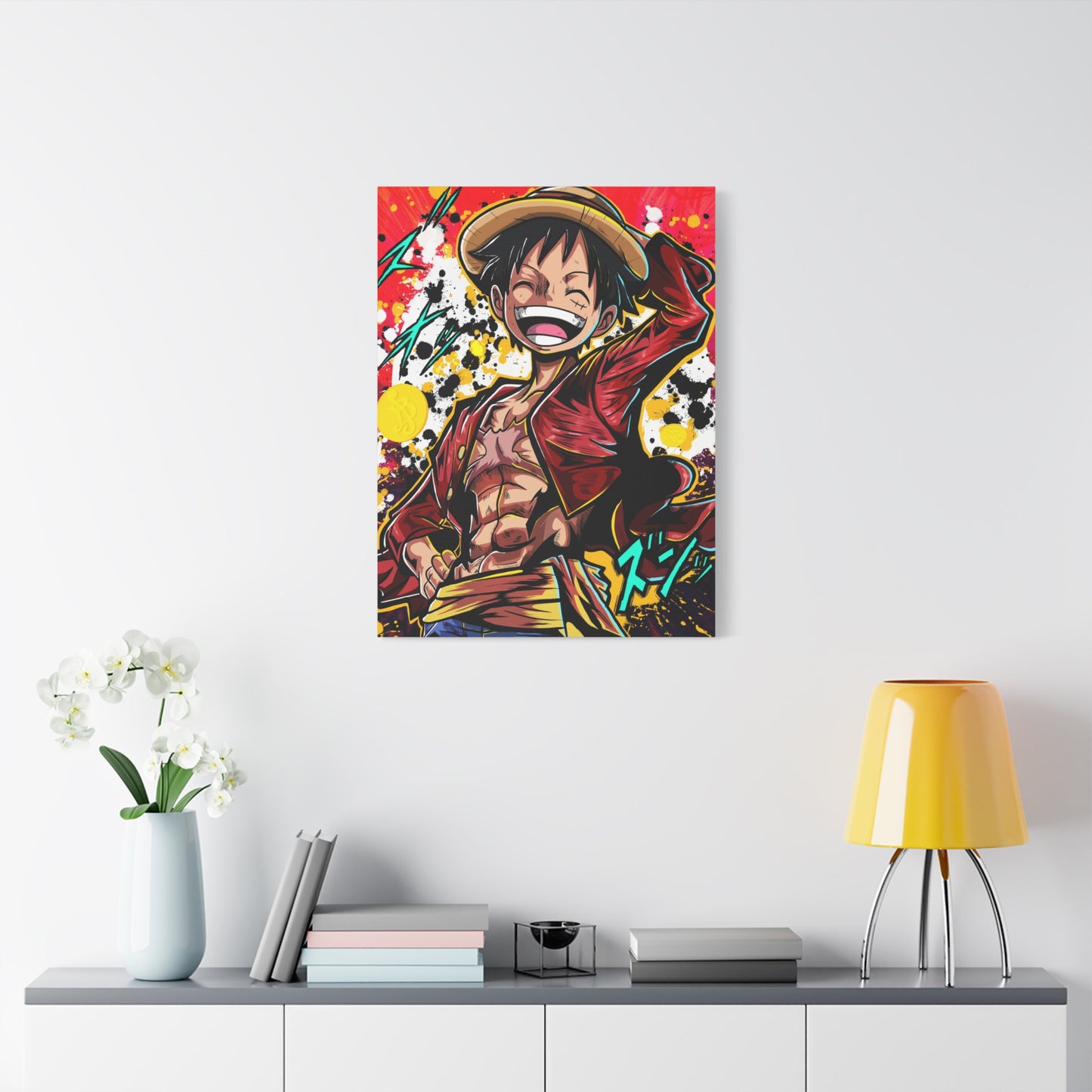 Straw hat hero canvas