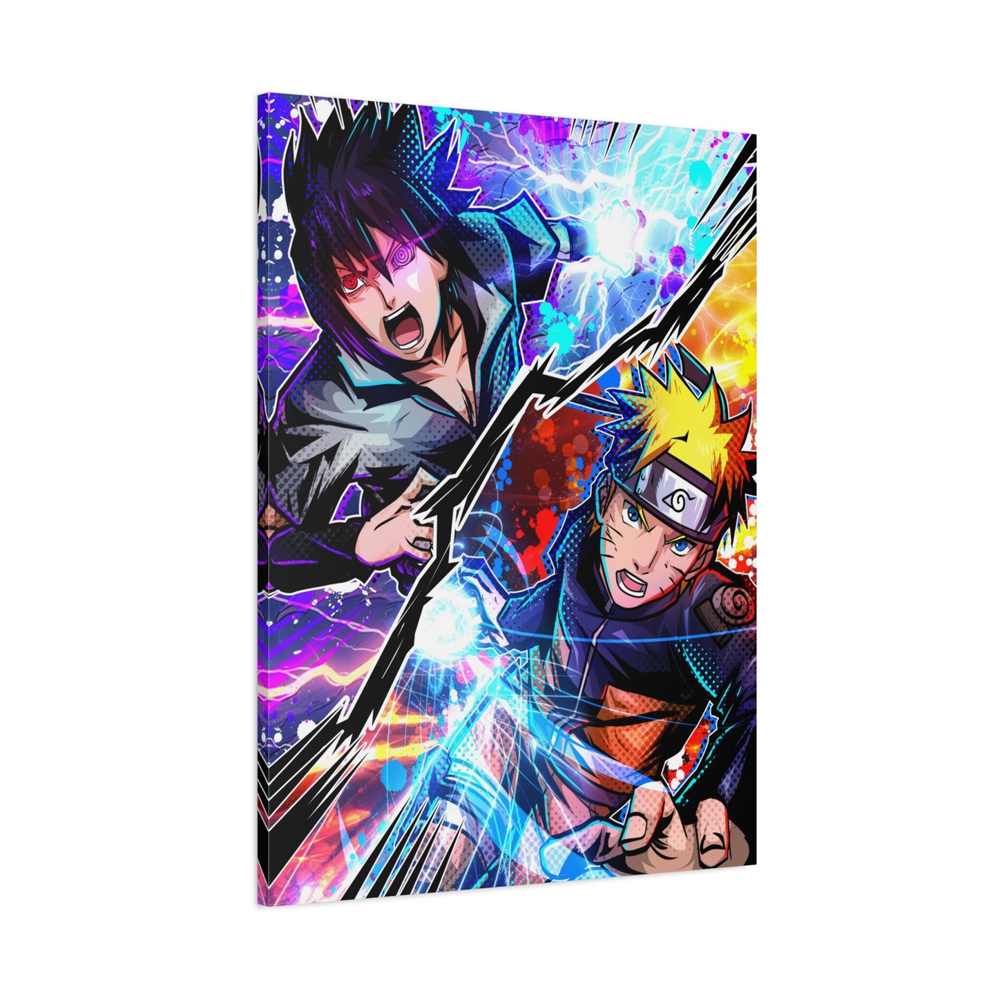 Battle between old friends canvas