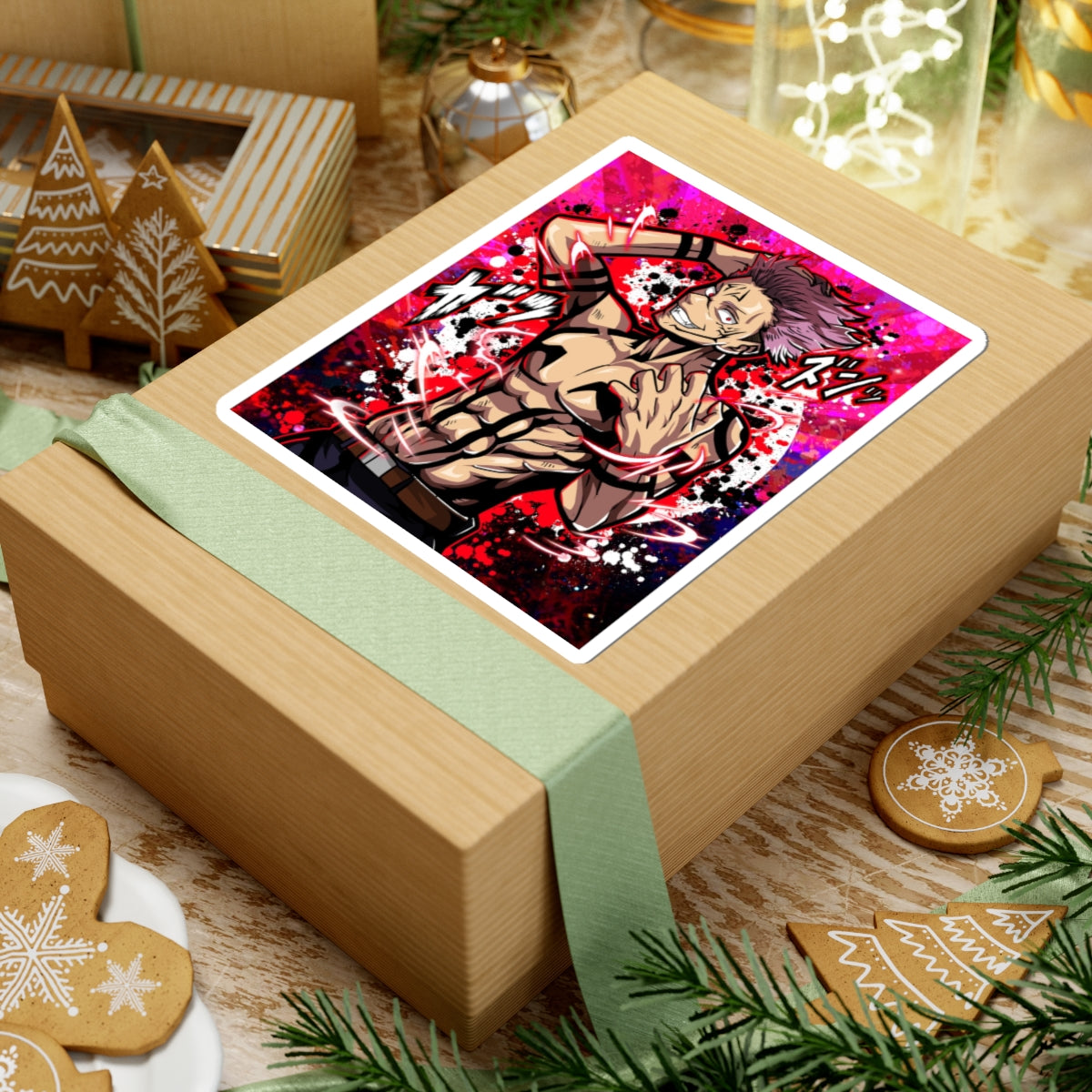 Demon finger Sticker