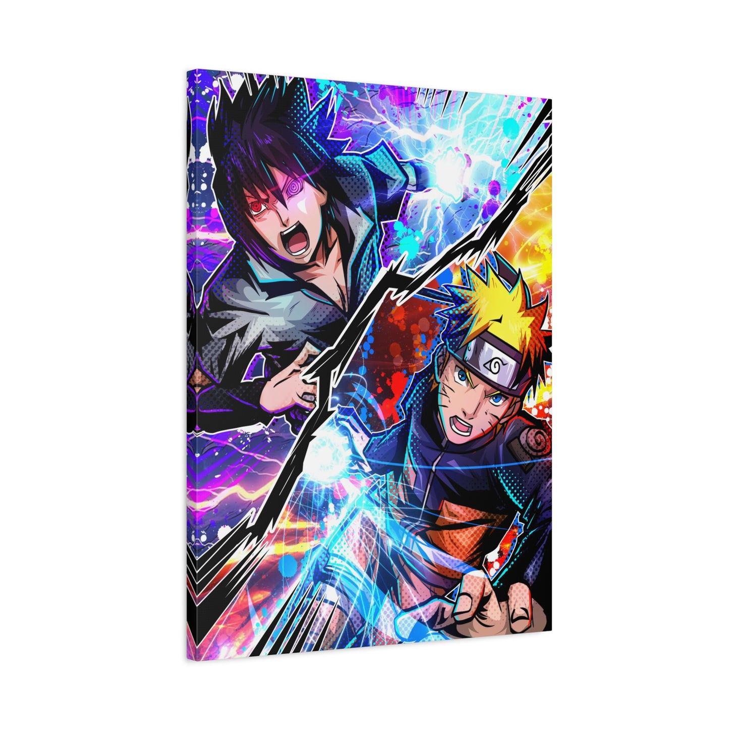 Battle between old friends canvas