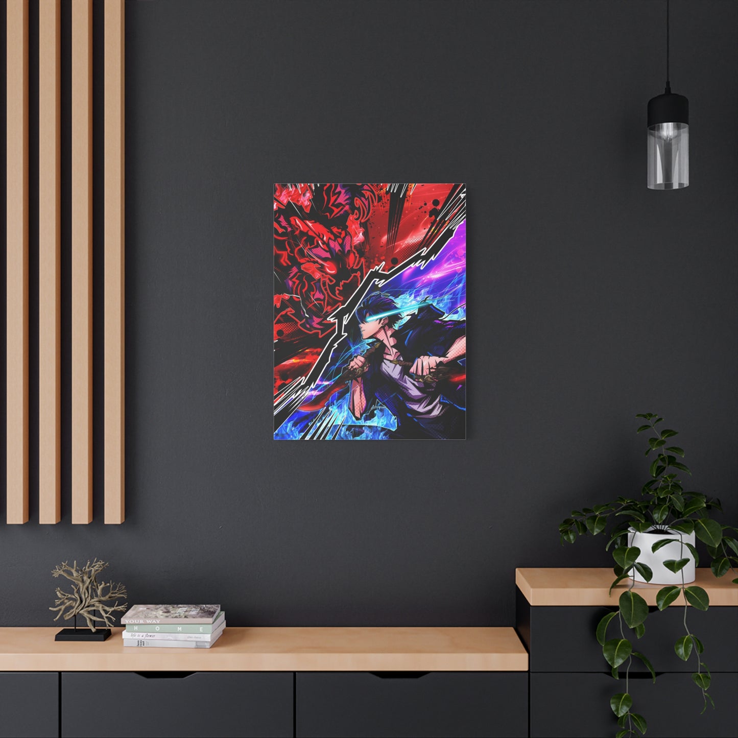 Battle 100 canvas