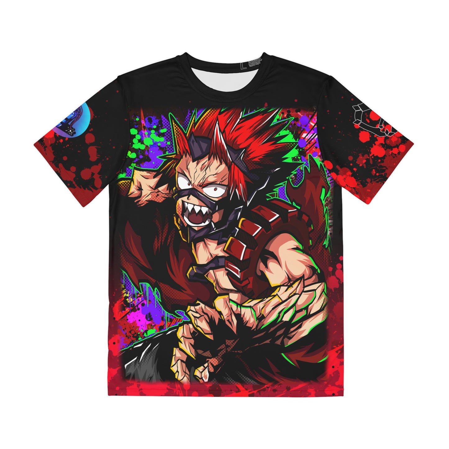 Red Fury all over print shirt