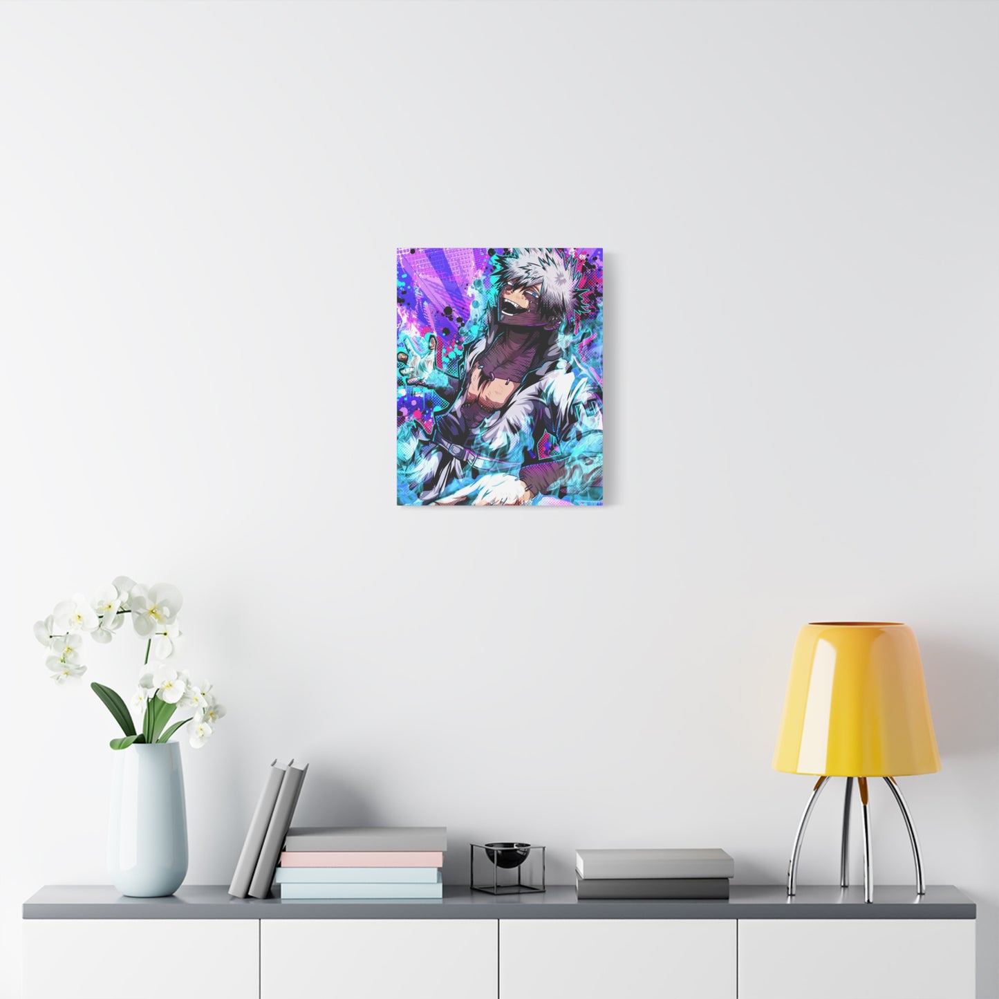 Keeper of the blue flame canvas