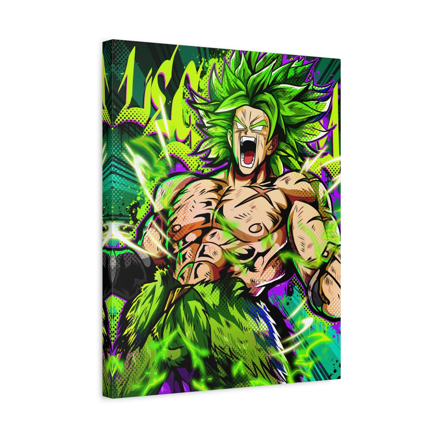 Legendary warrior canvas