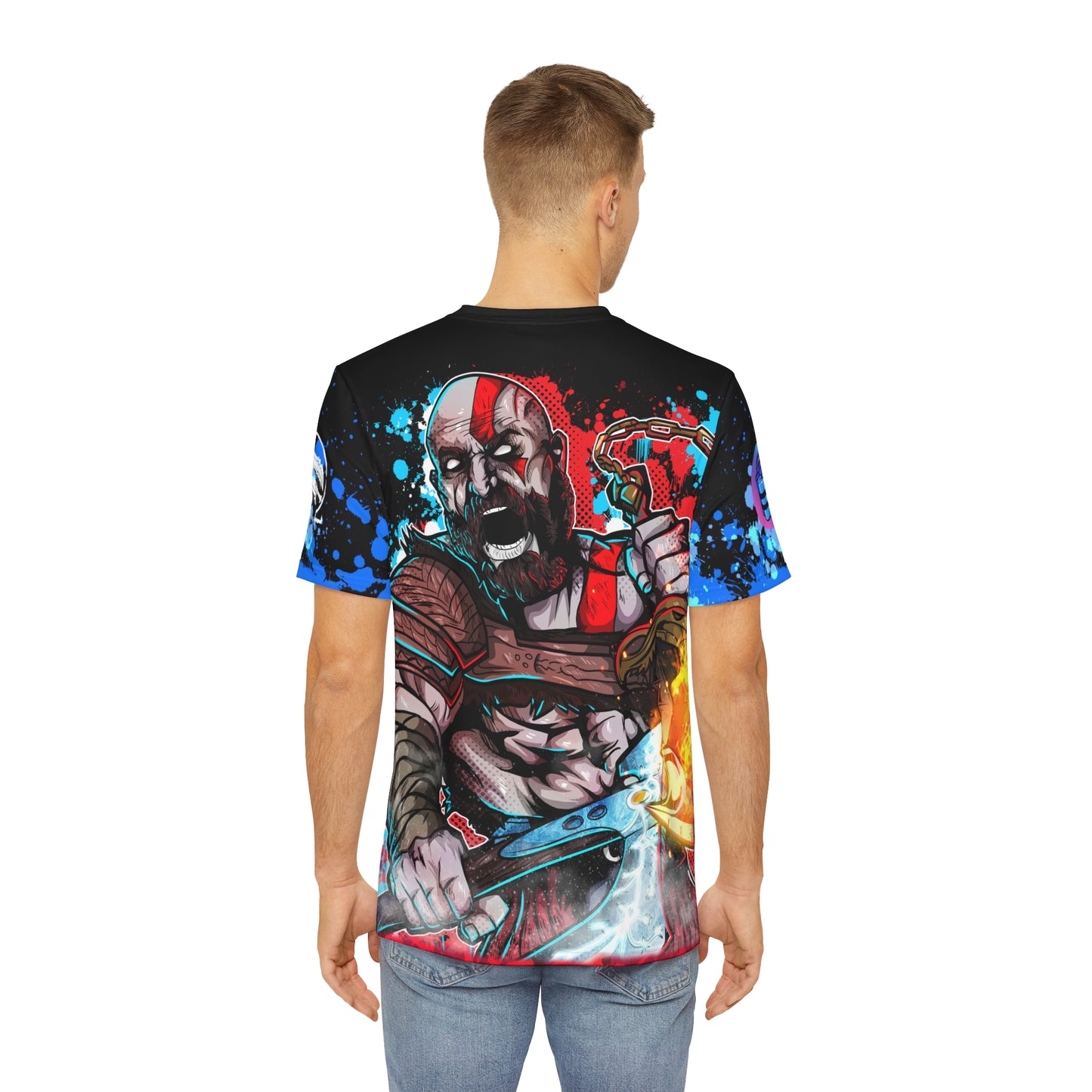 Ghost of Sparta all over print shirt