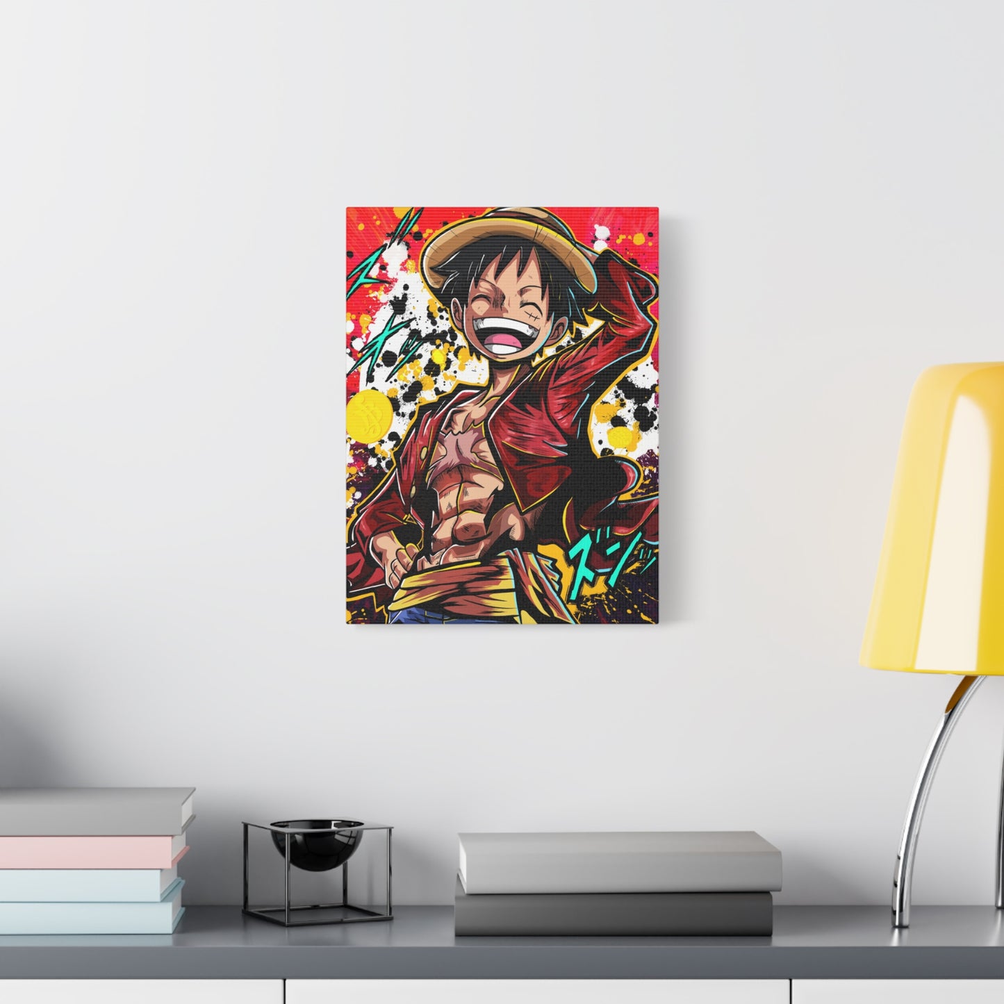 Straw hat hero canvas