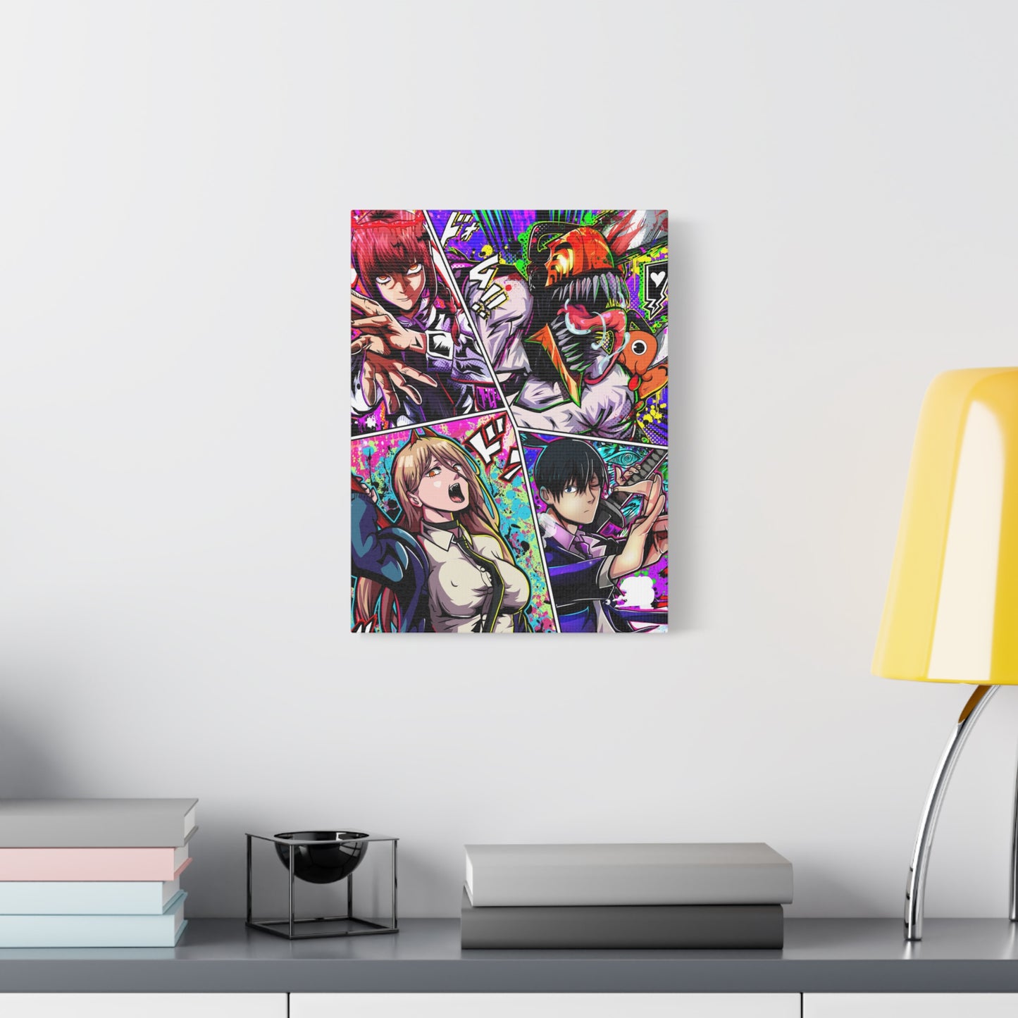 Devil Hunting troop canvas