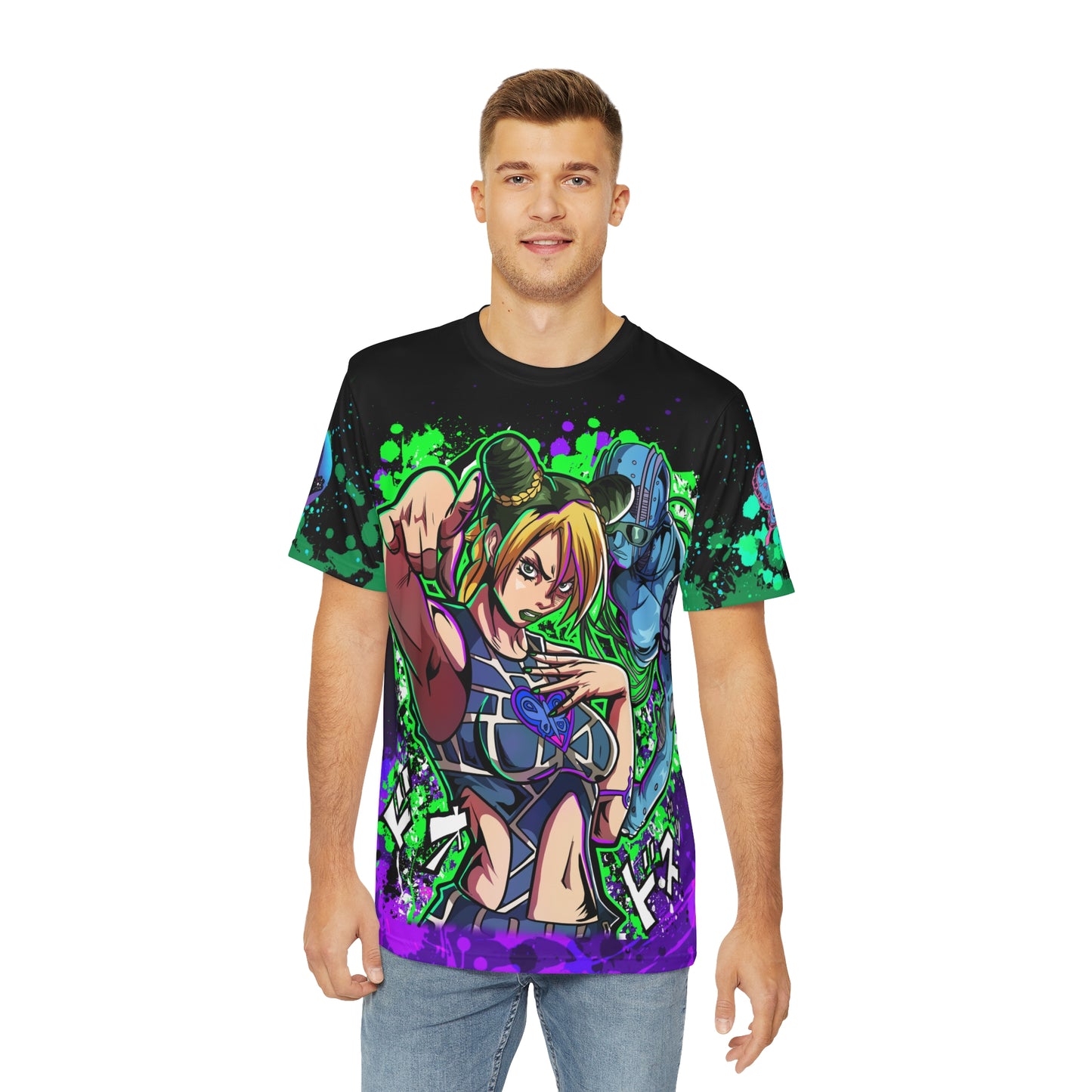 Stand daughter all over print shirt