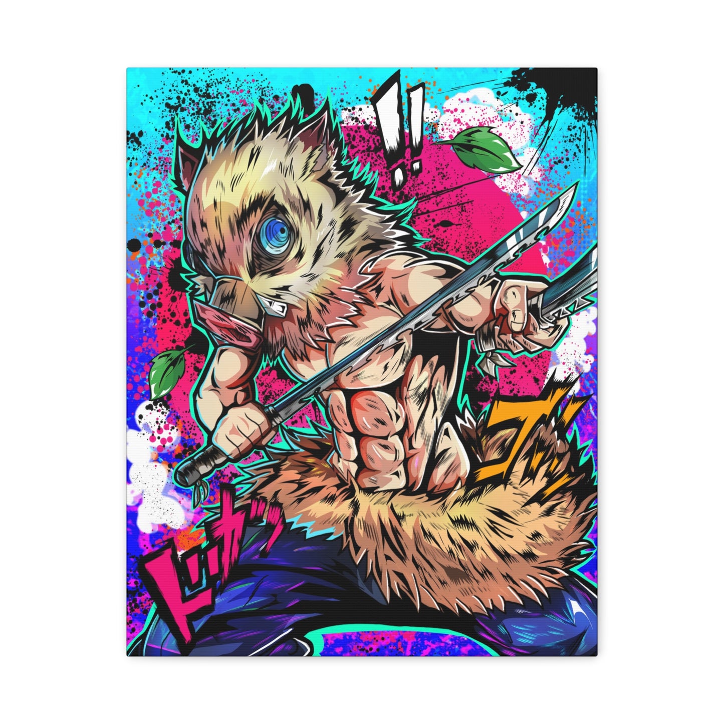 Boar Slayer canvas