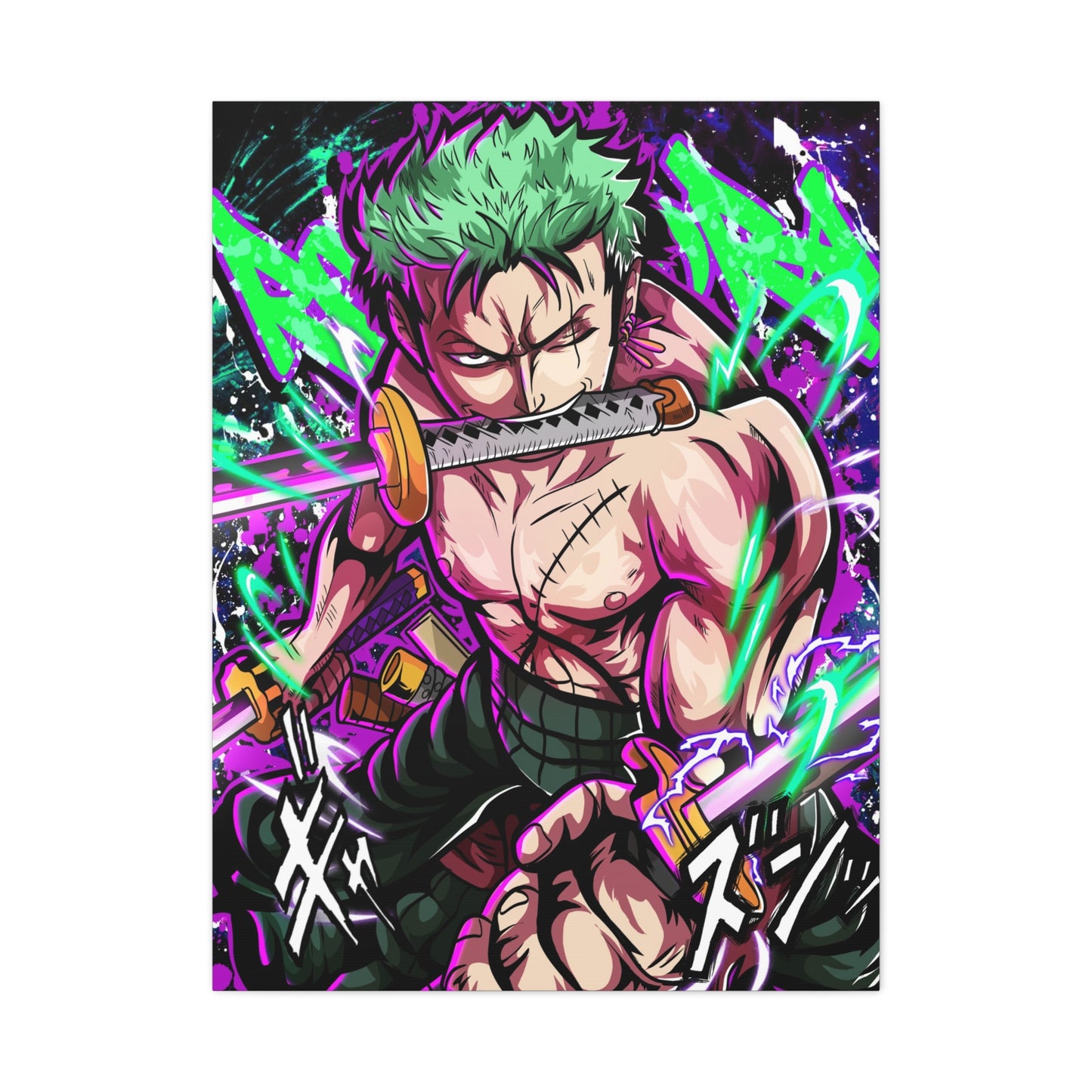 King of hell canvas