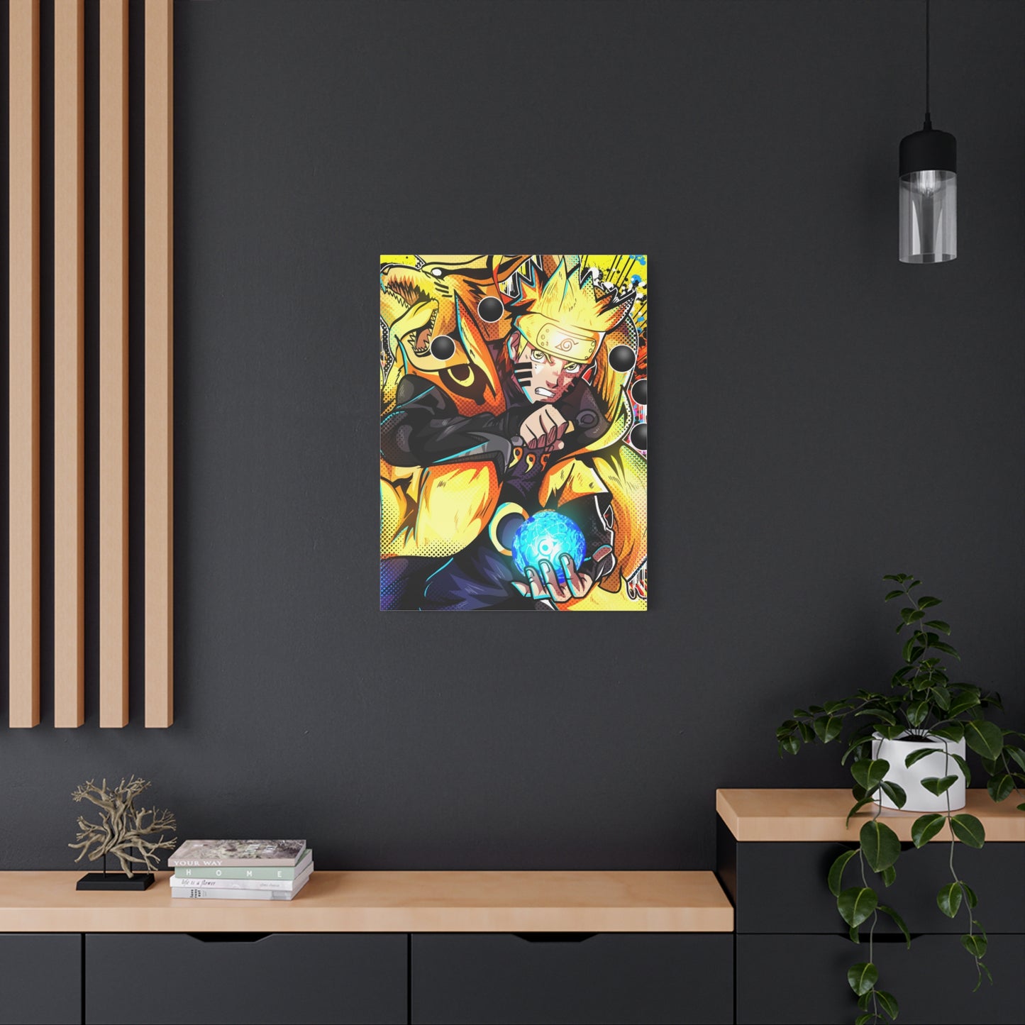 Maxed tailed beast canvas