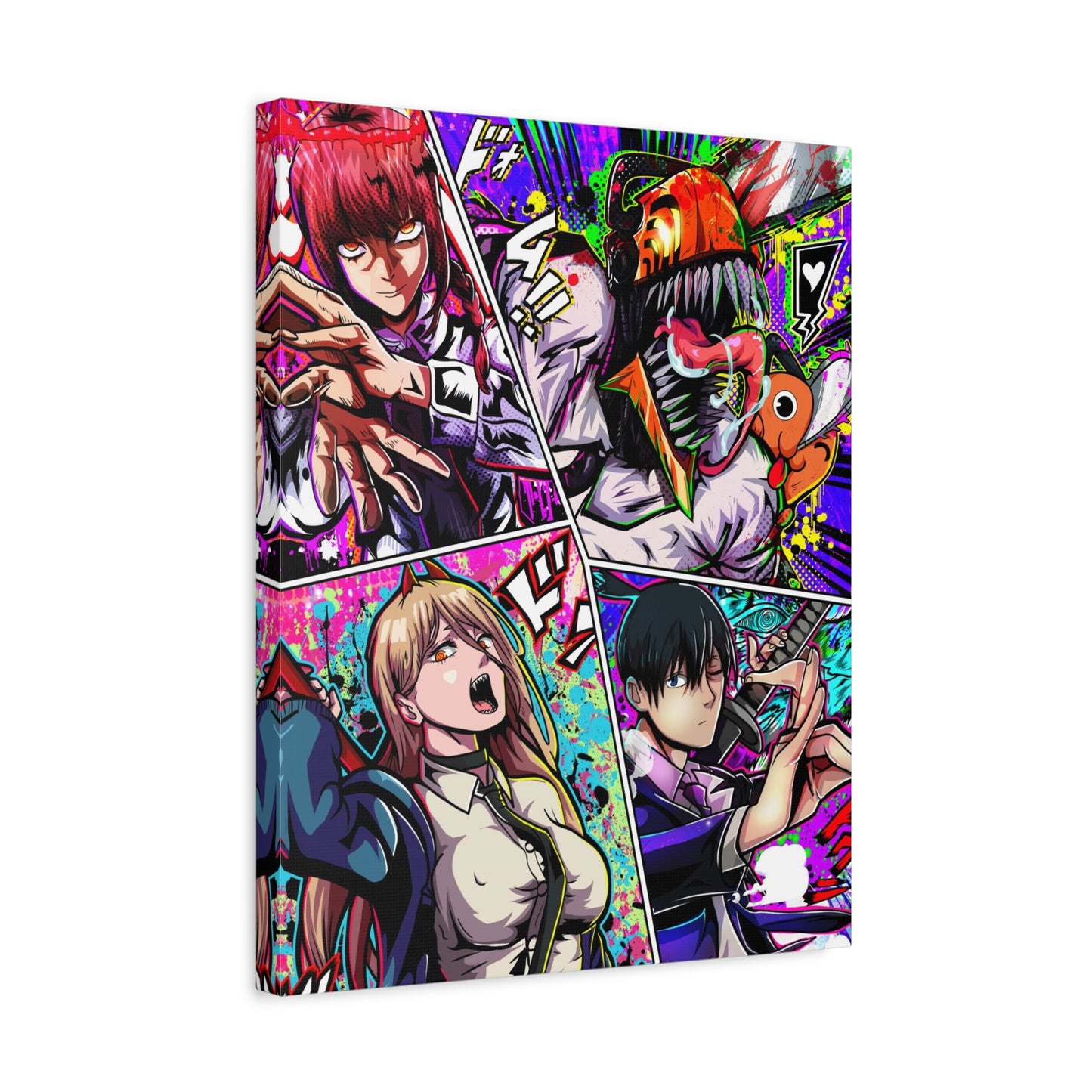 Devil Hunting troop canvas