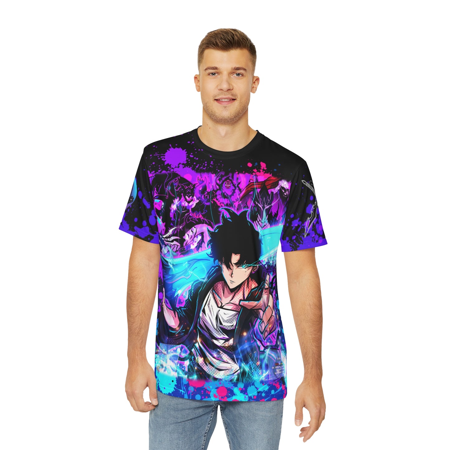 Summoning all over print shirt