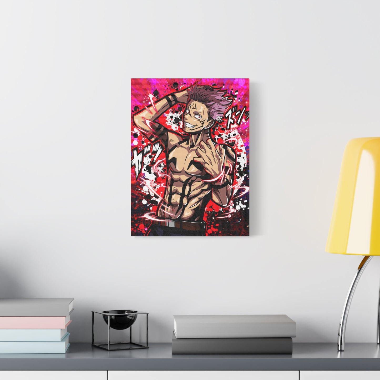 Demon finger canvas