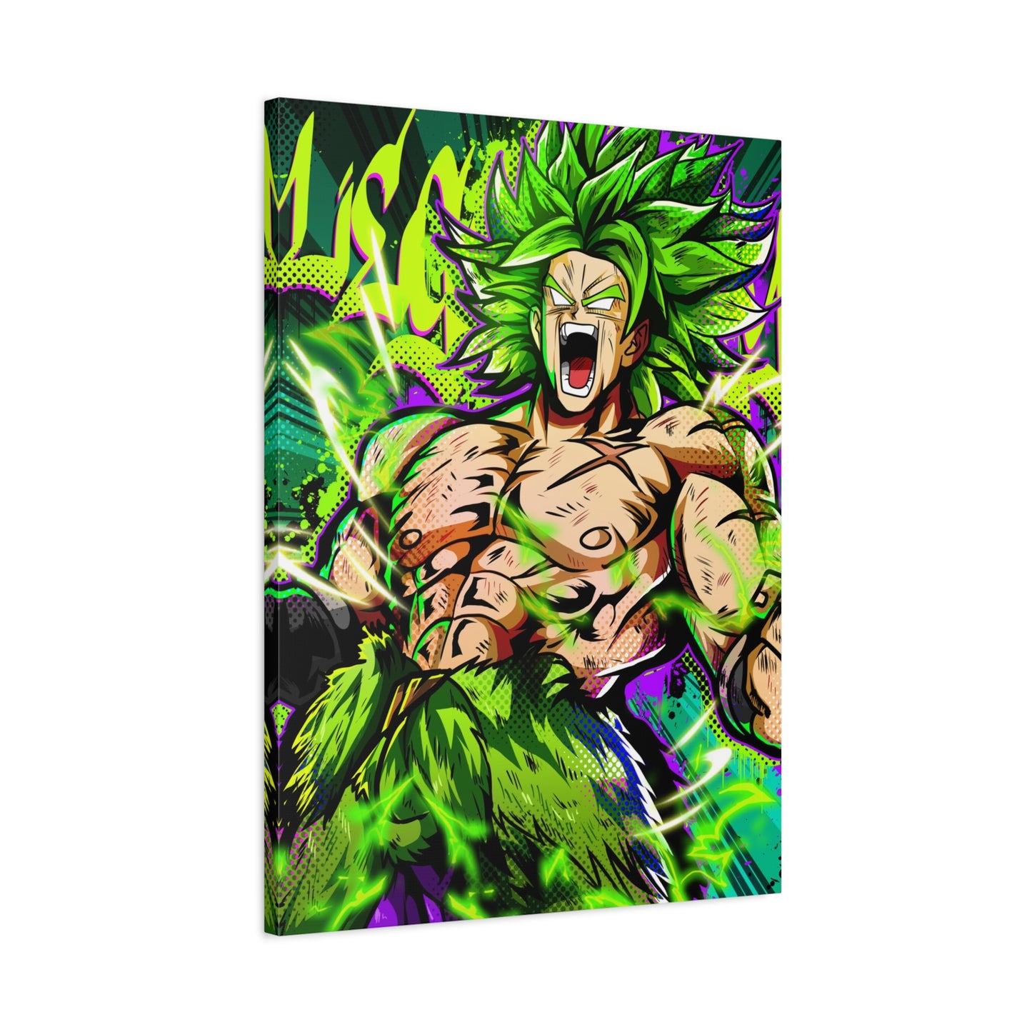 Legendary warrior canvas