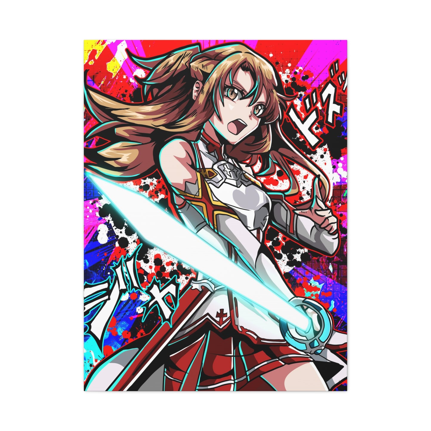 The sword goddess canvas