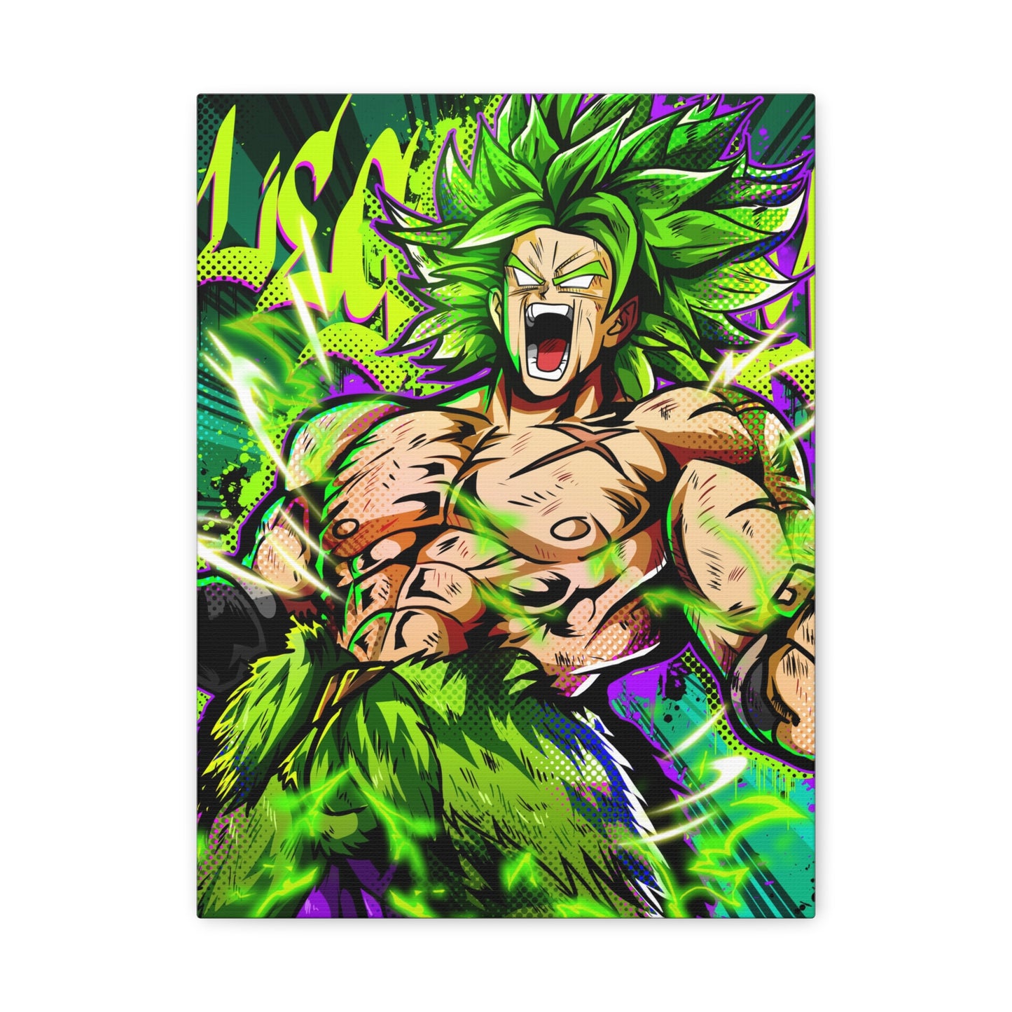 Legendary warrior canvas