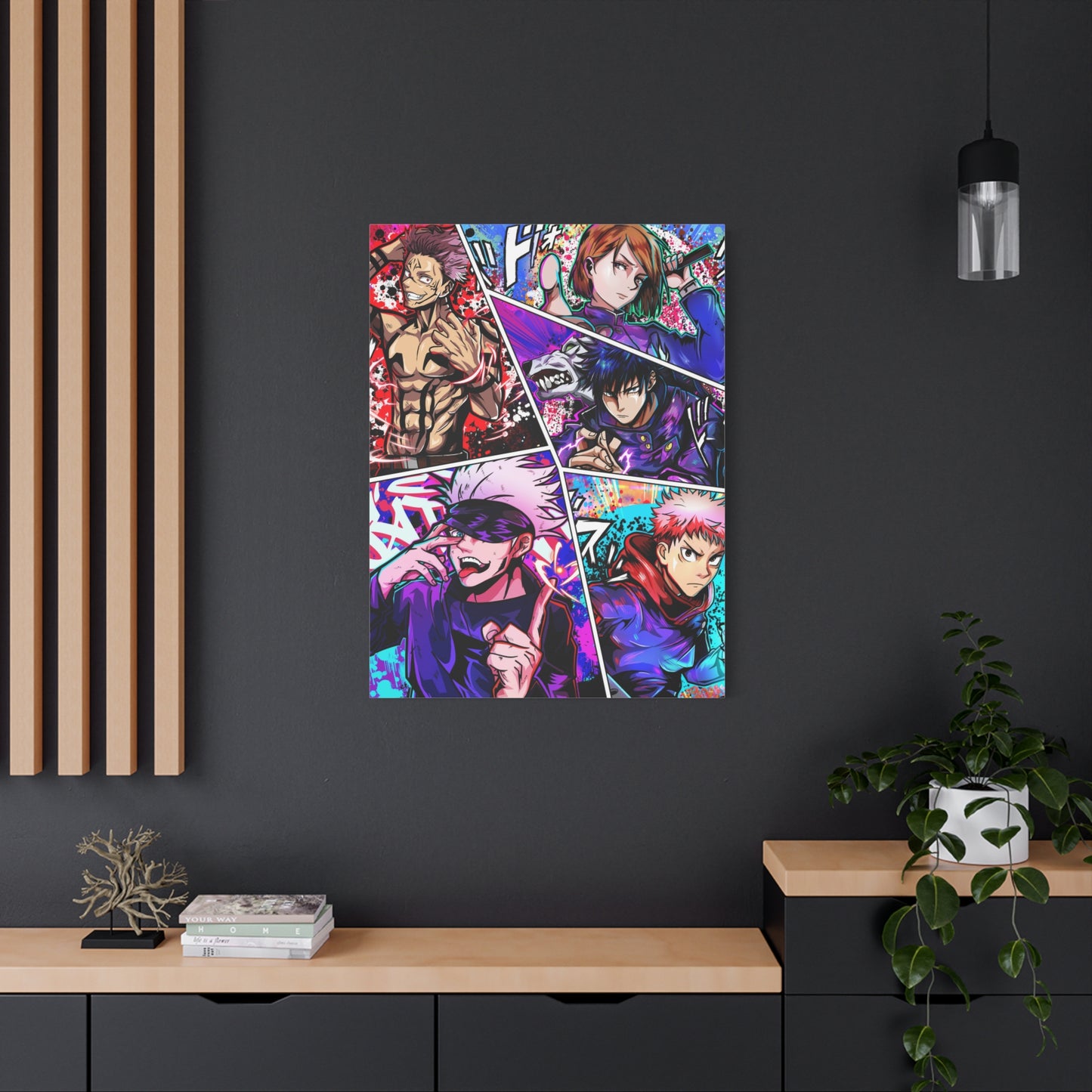 The Sorcerers canvas