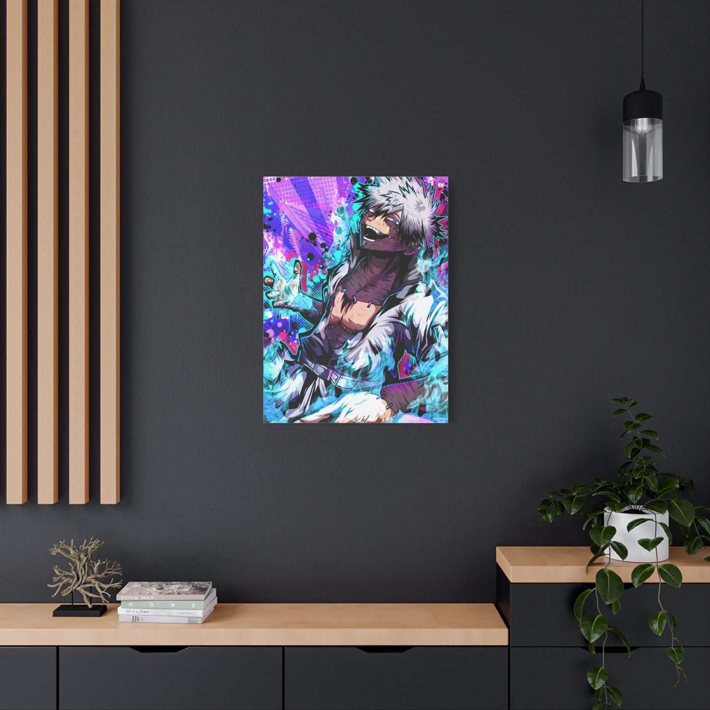 Keeper of the blue flame canvas