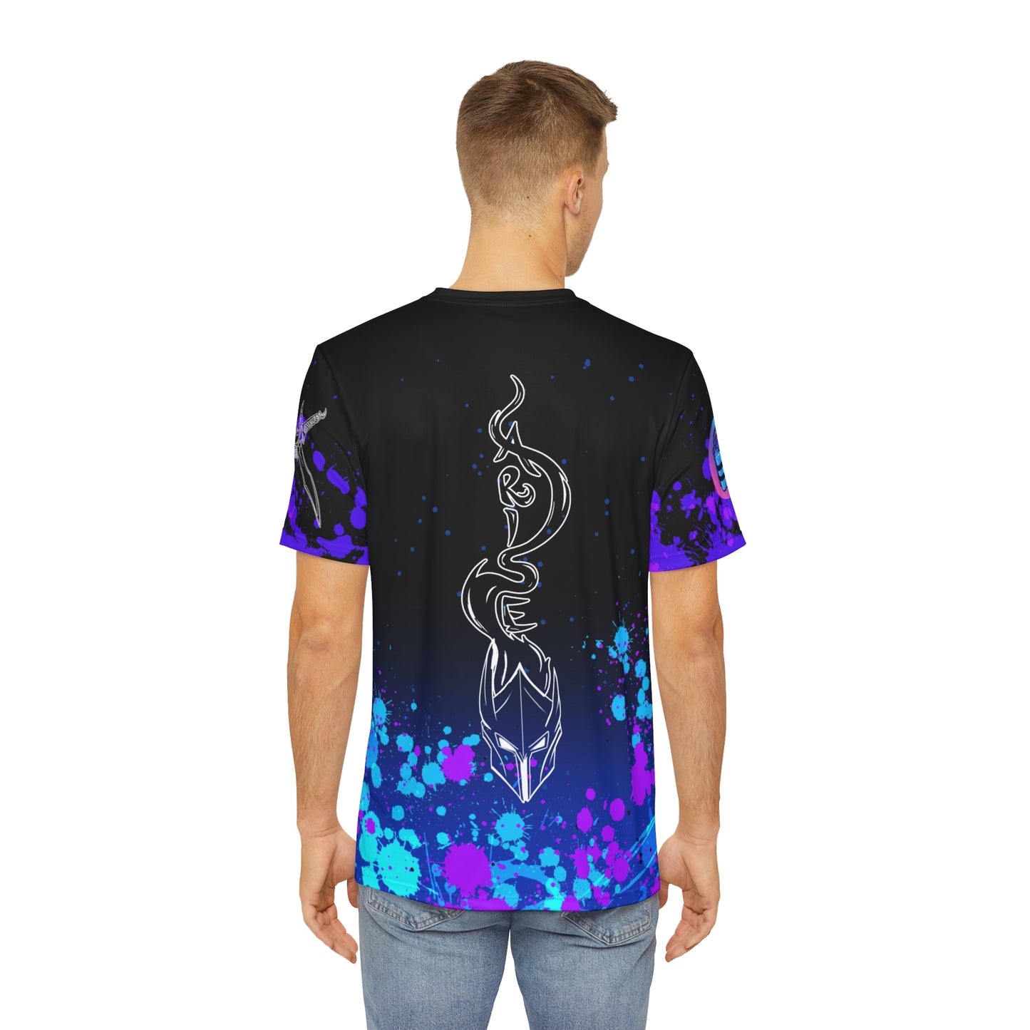 Summoning all over print shirt