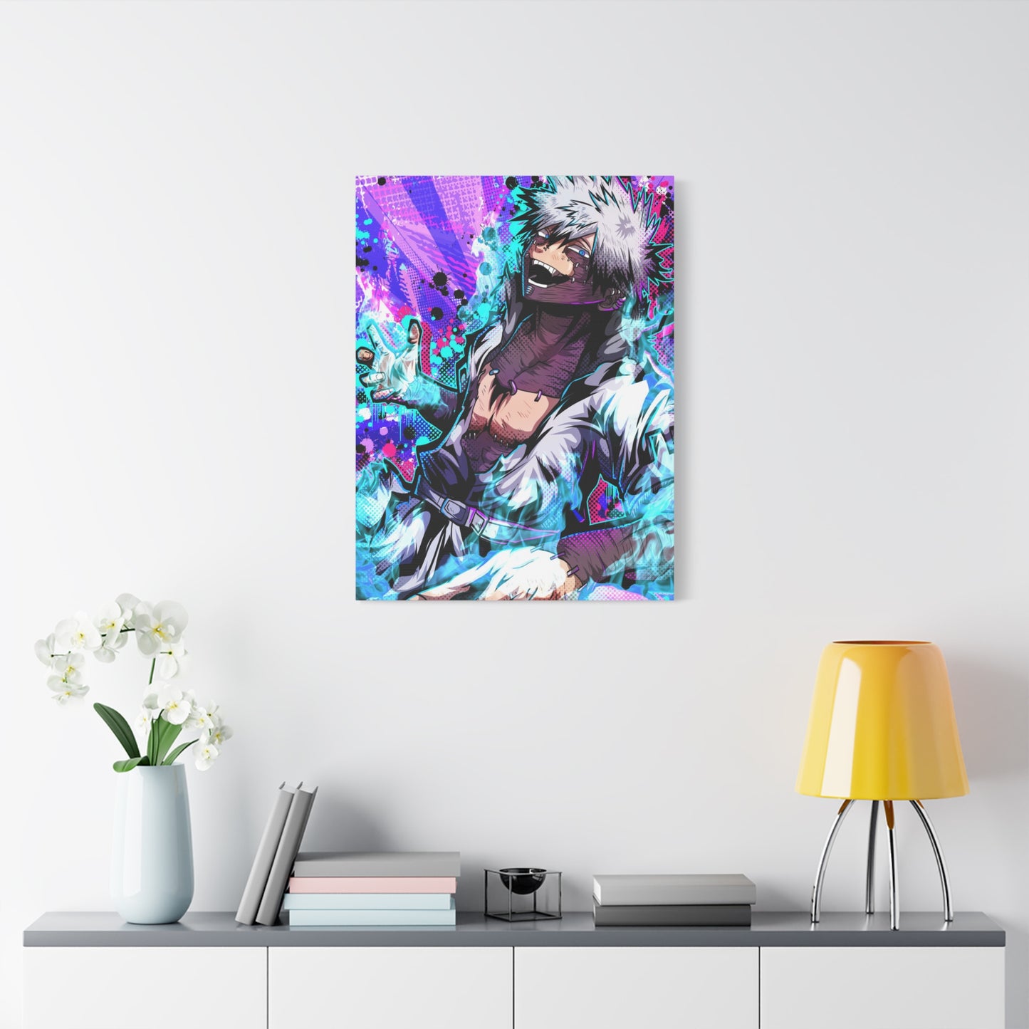 Keeper of the blue flame canvas