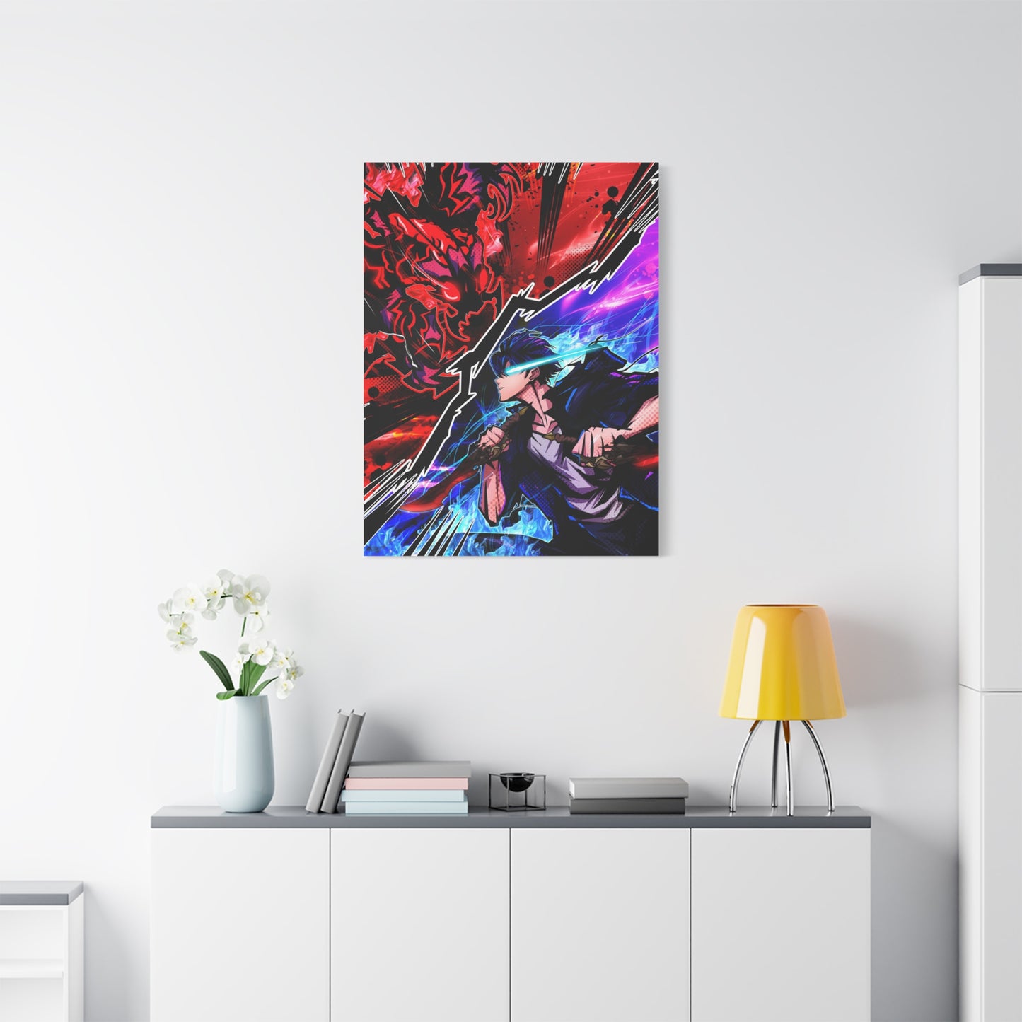 Battle 100 canvas