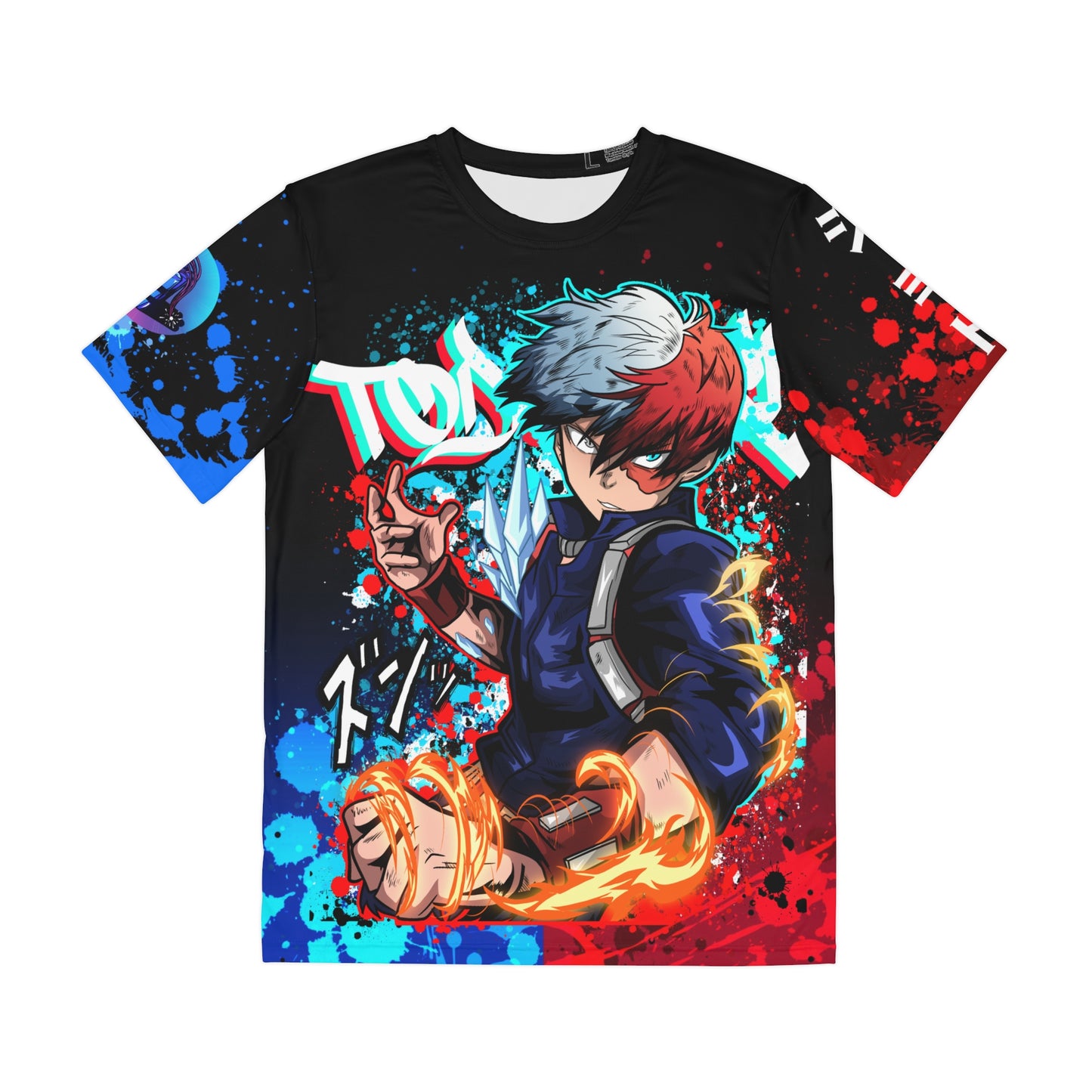 Icy Heat all over print shirt