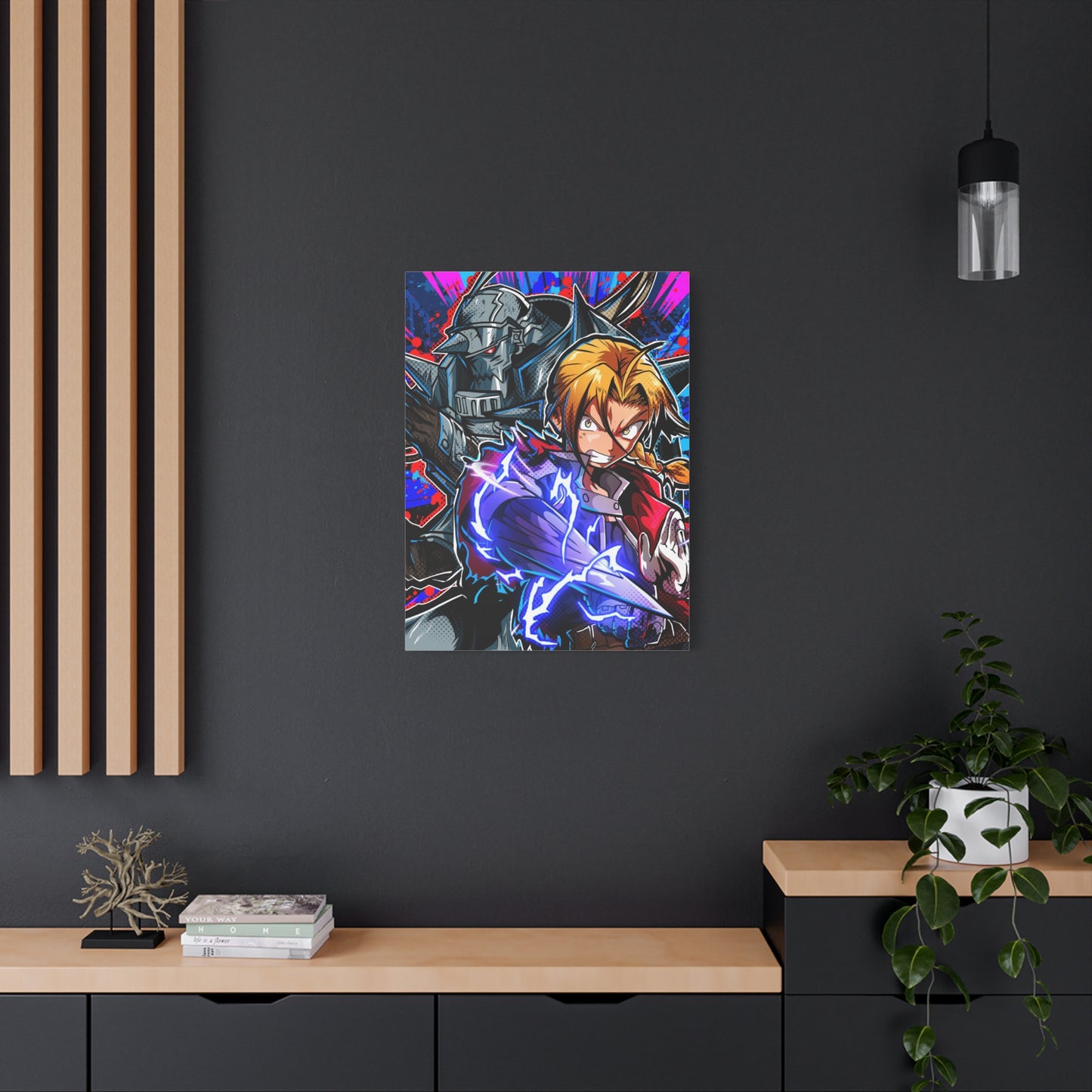Fully metal brothers canvas