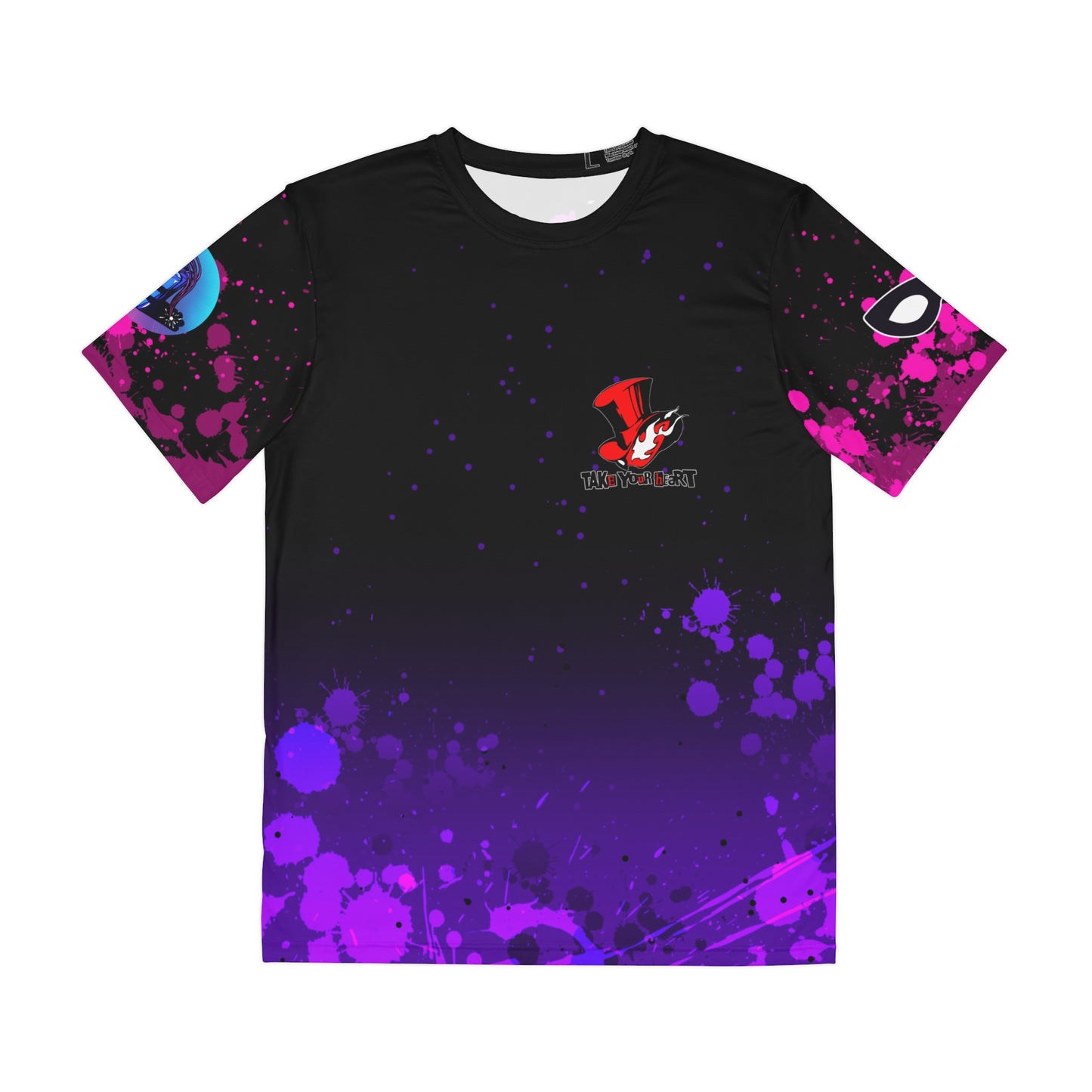 Noir all over print shirt