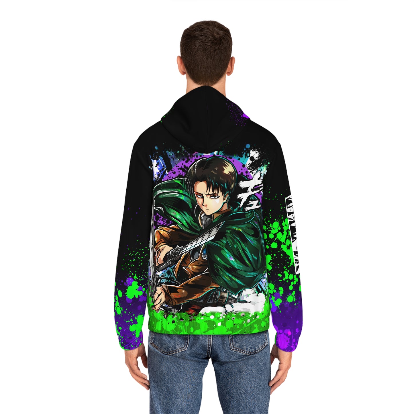 Titan slayer all over print hoodie
