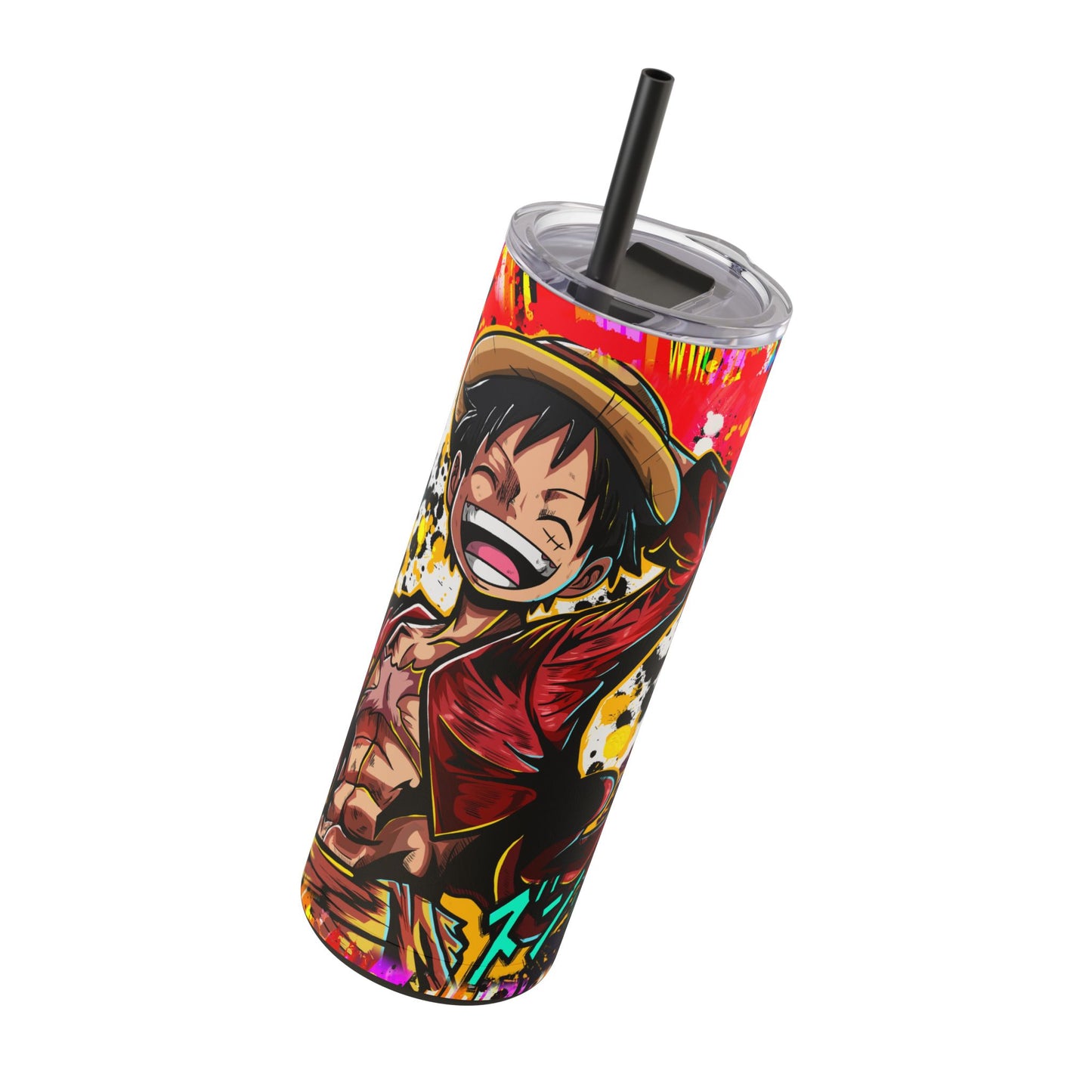 Straw hat hero tumbler