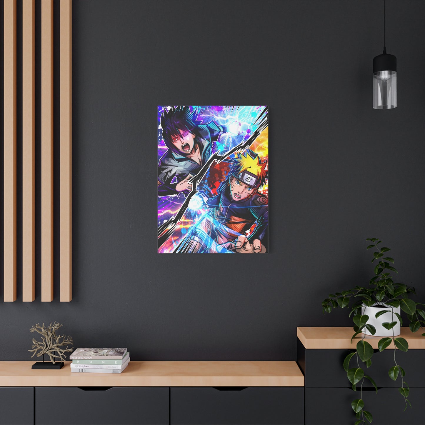 Battle between old friends canvas