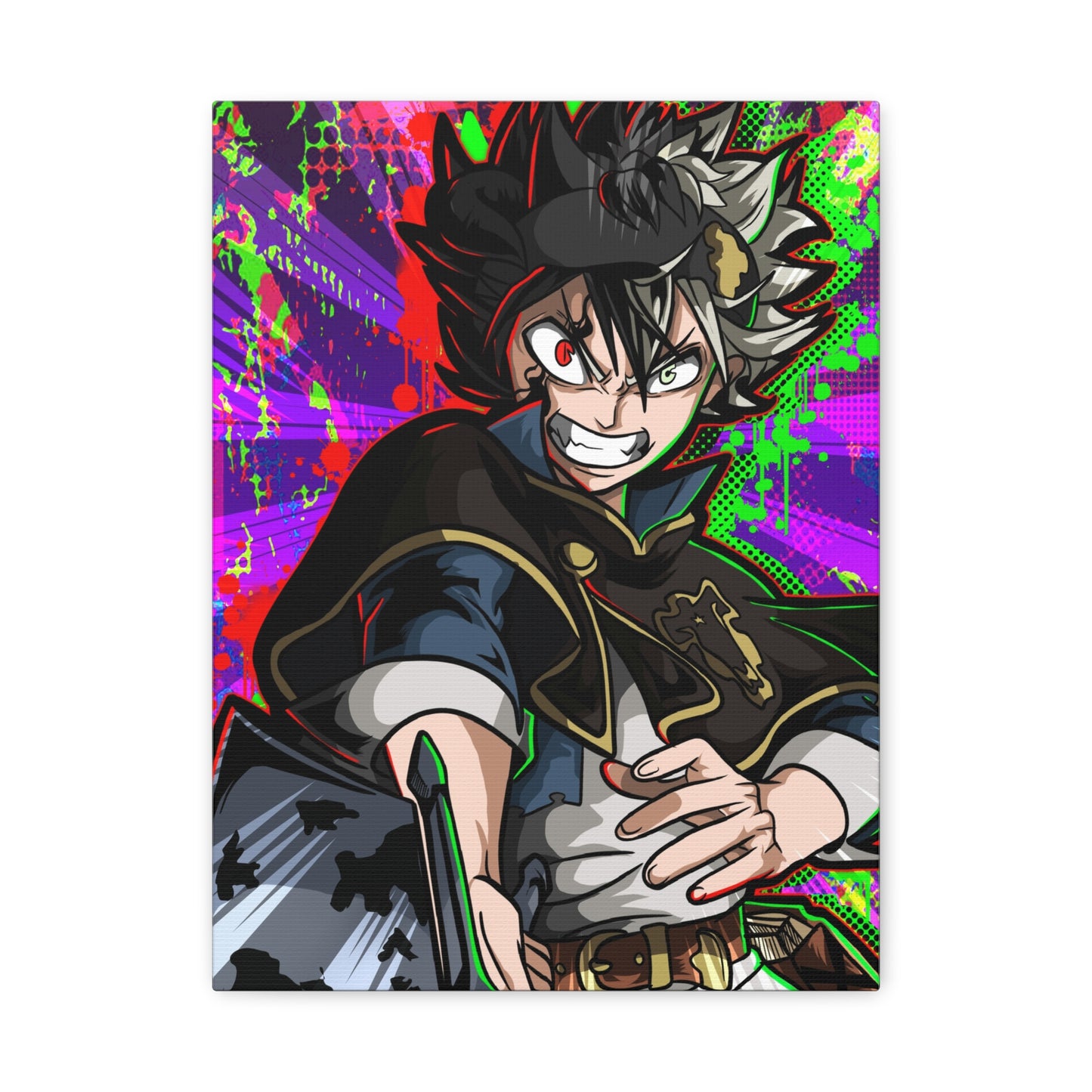 Demon wizard canvas