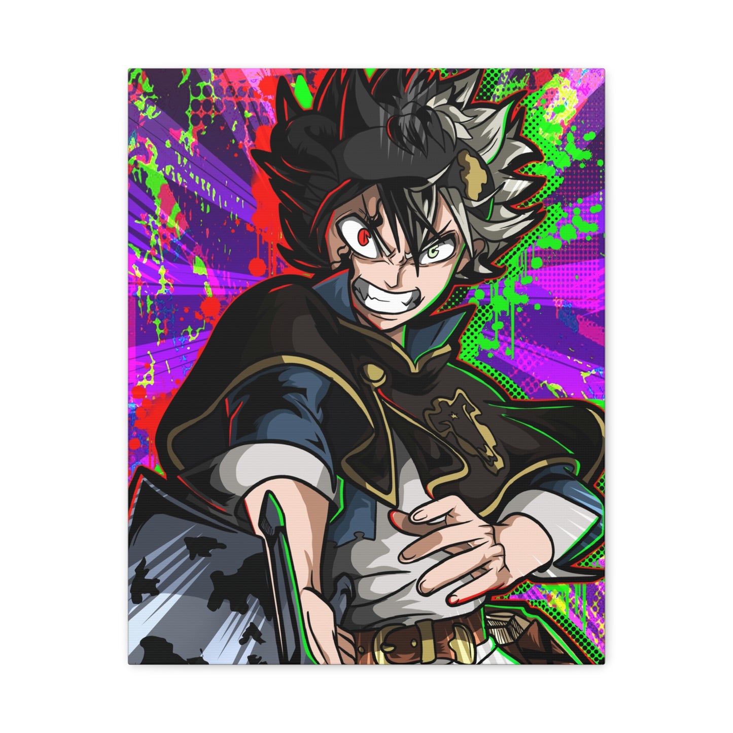 Demon wizard canvas