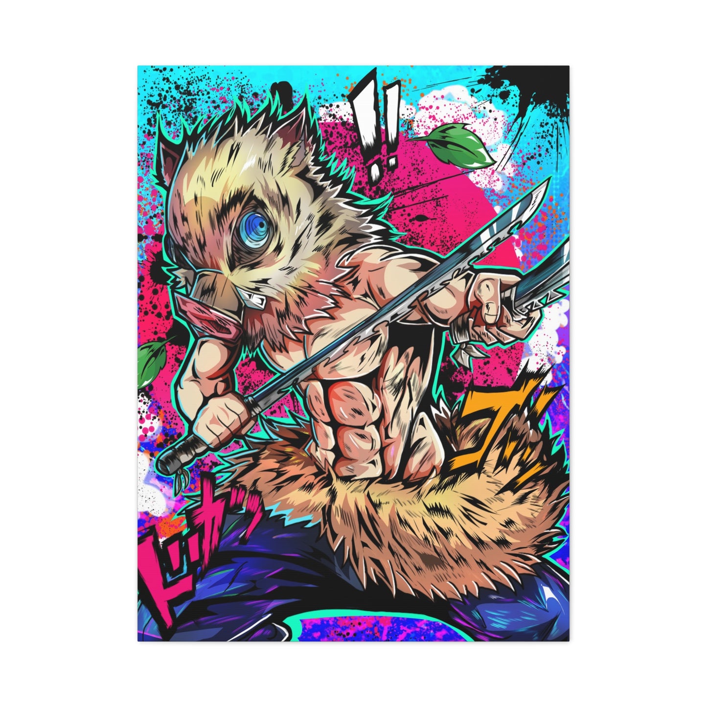 Boar Slayer canvas