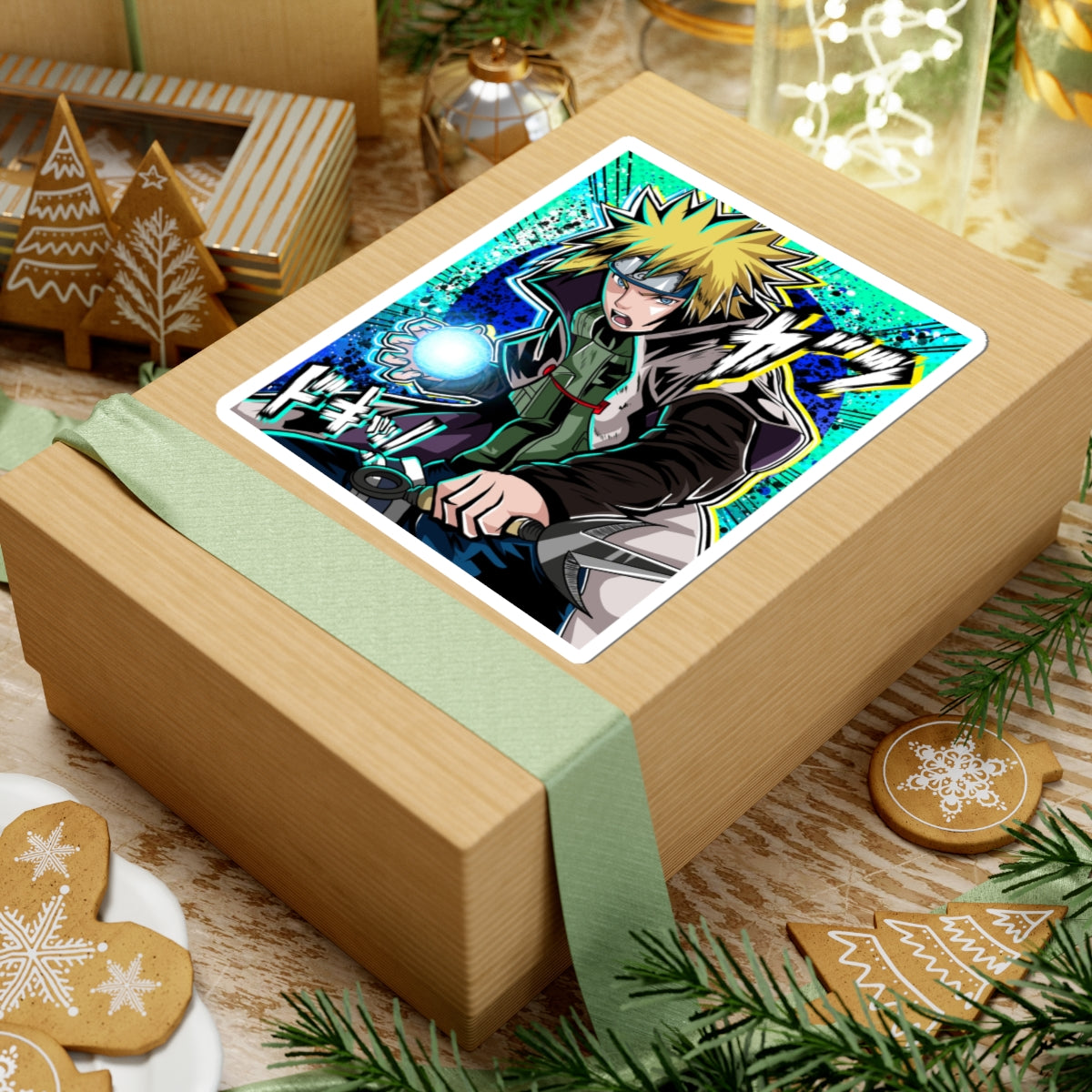 Yellow flash Sticker