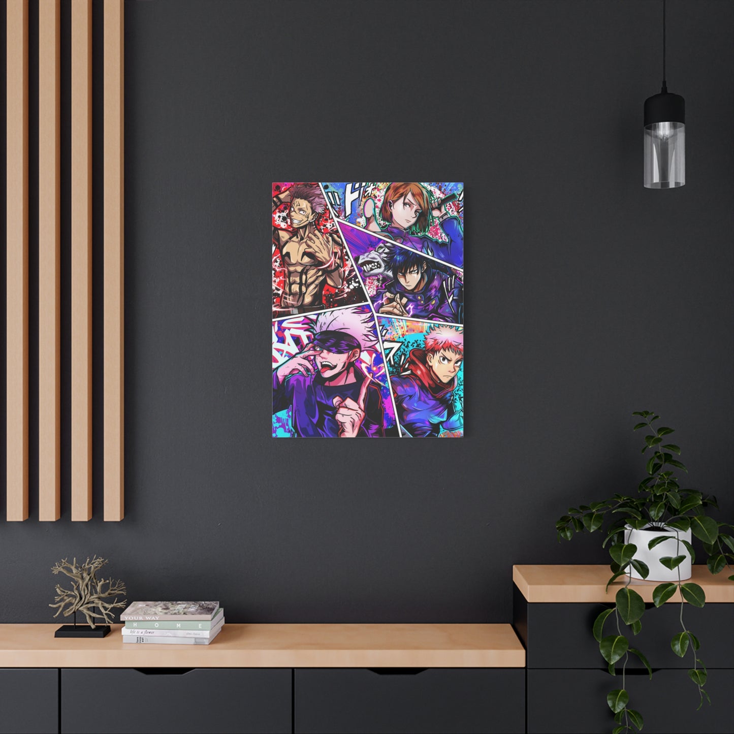 The Sorcerers canvas