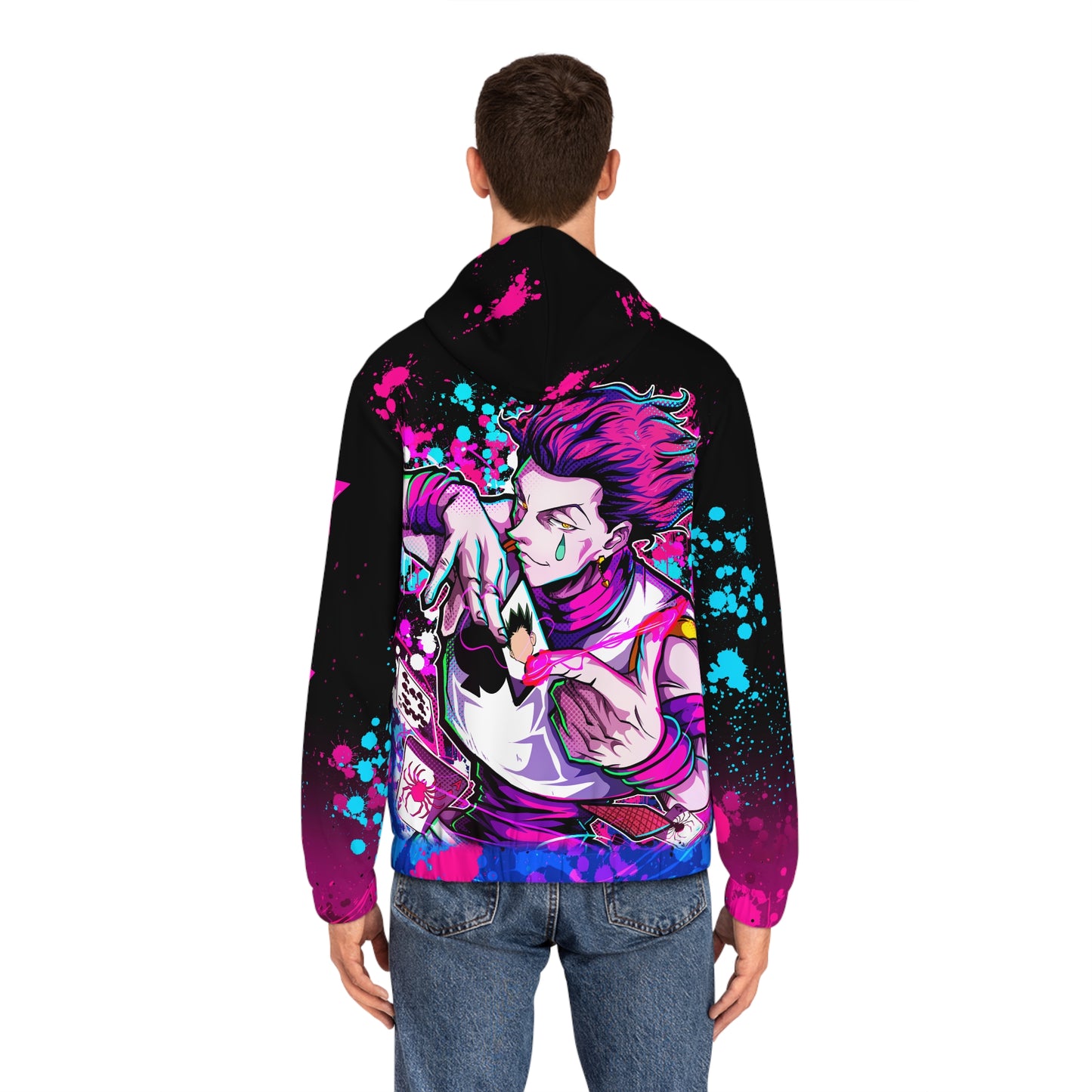 Clown of gum all over print hoodie