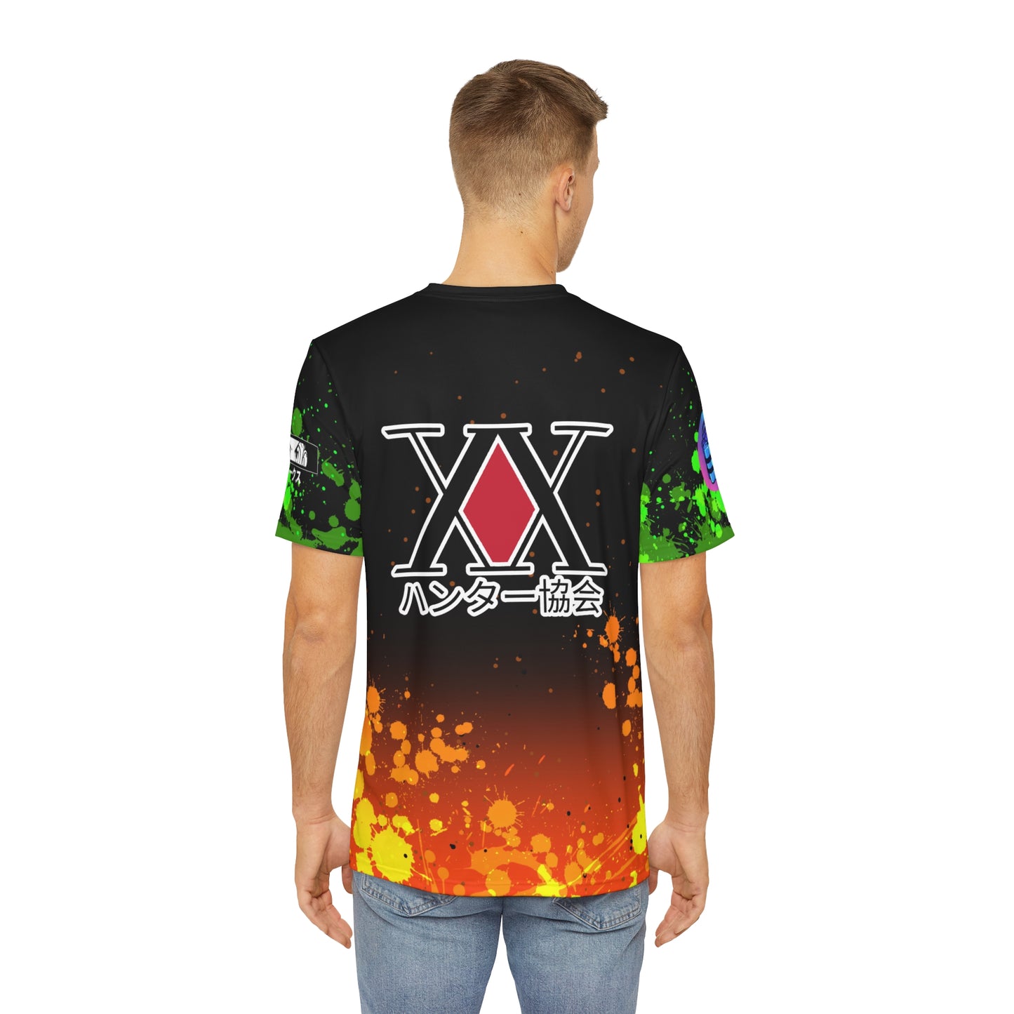 The soon to be Hunter all over print shirt