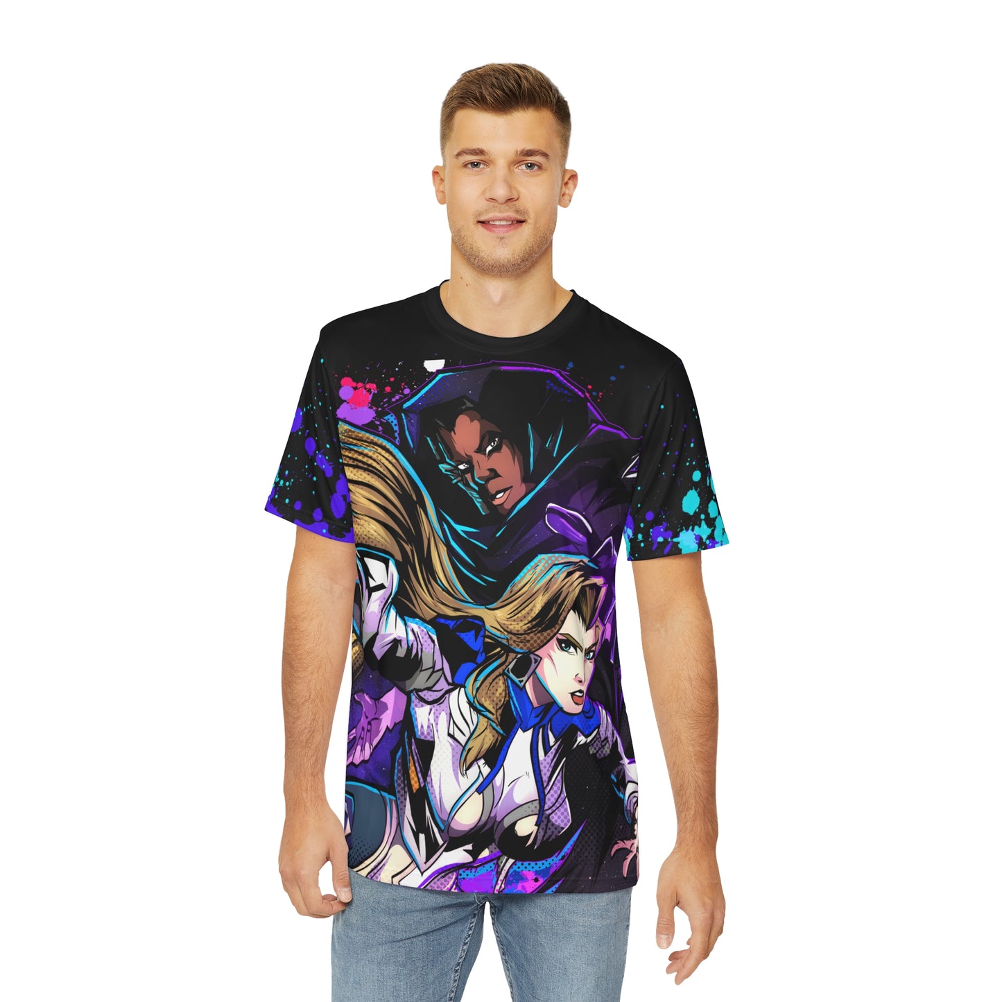 The Divine Pairing all over print shirt