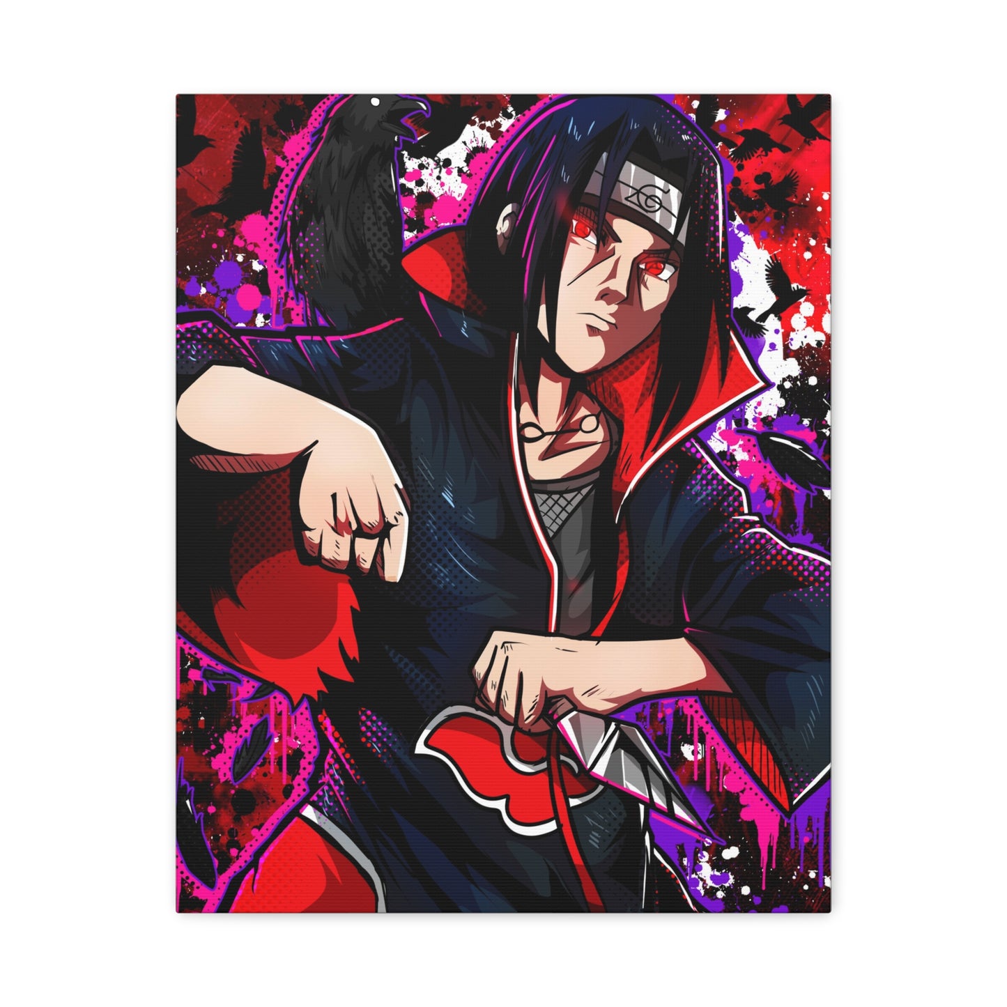 Crow assassin canvas