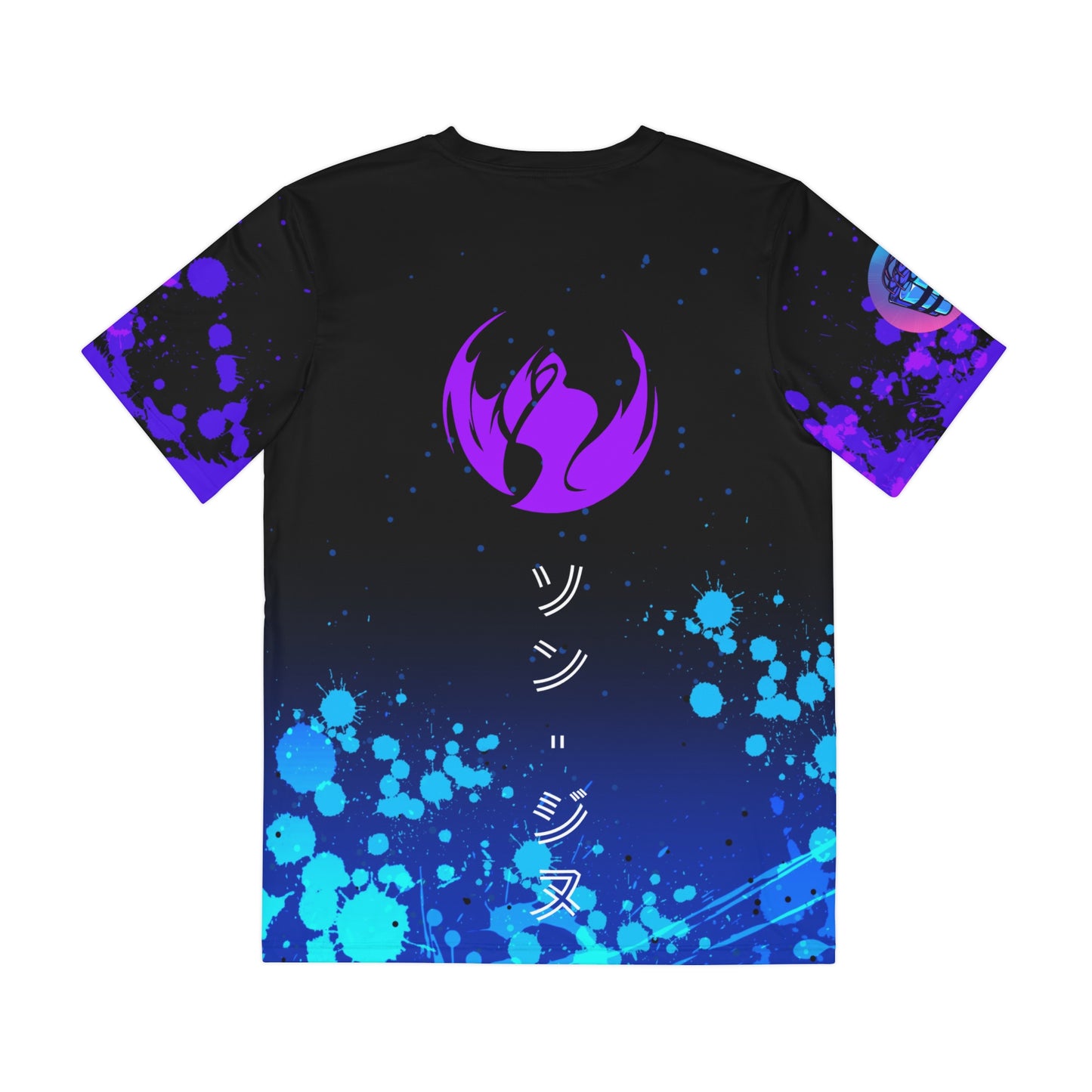 System user all over print shirt